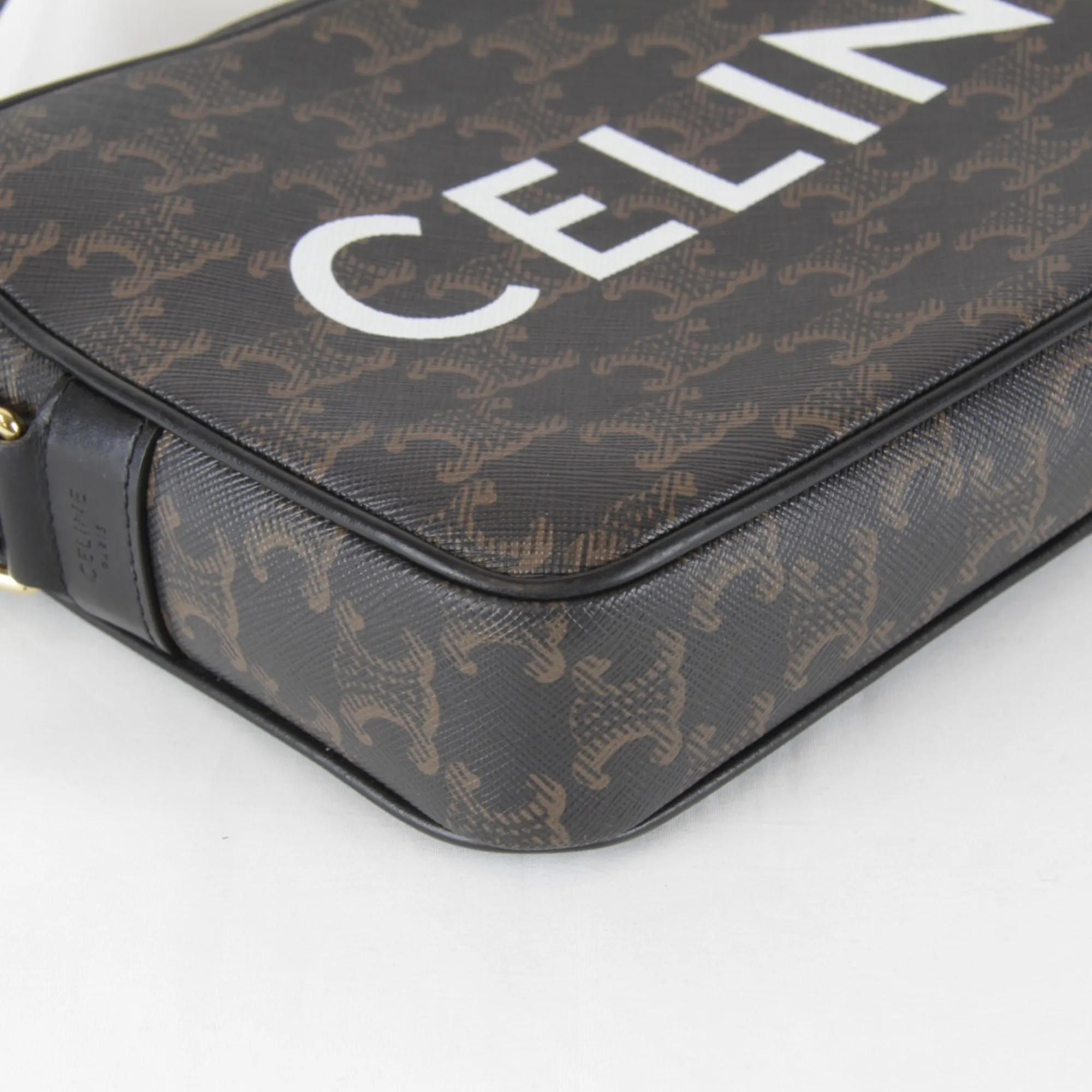 CELINE Brown Shoulder Bag