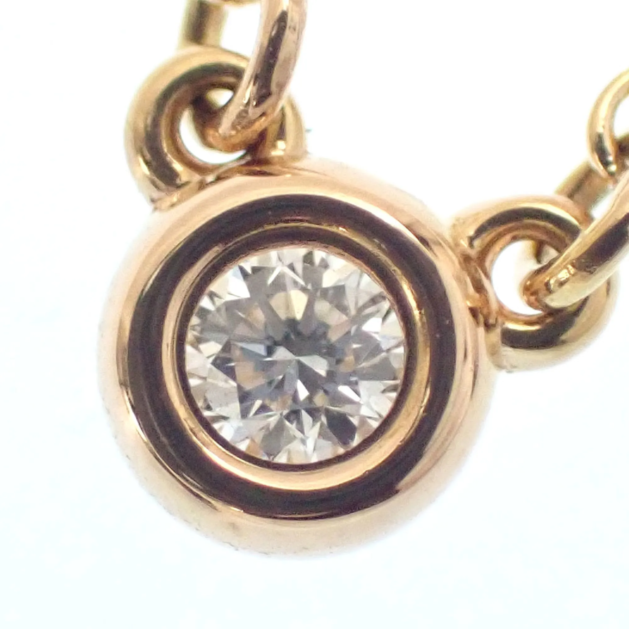 TIFFANY & CO. 18k Gold Diamond Necklace