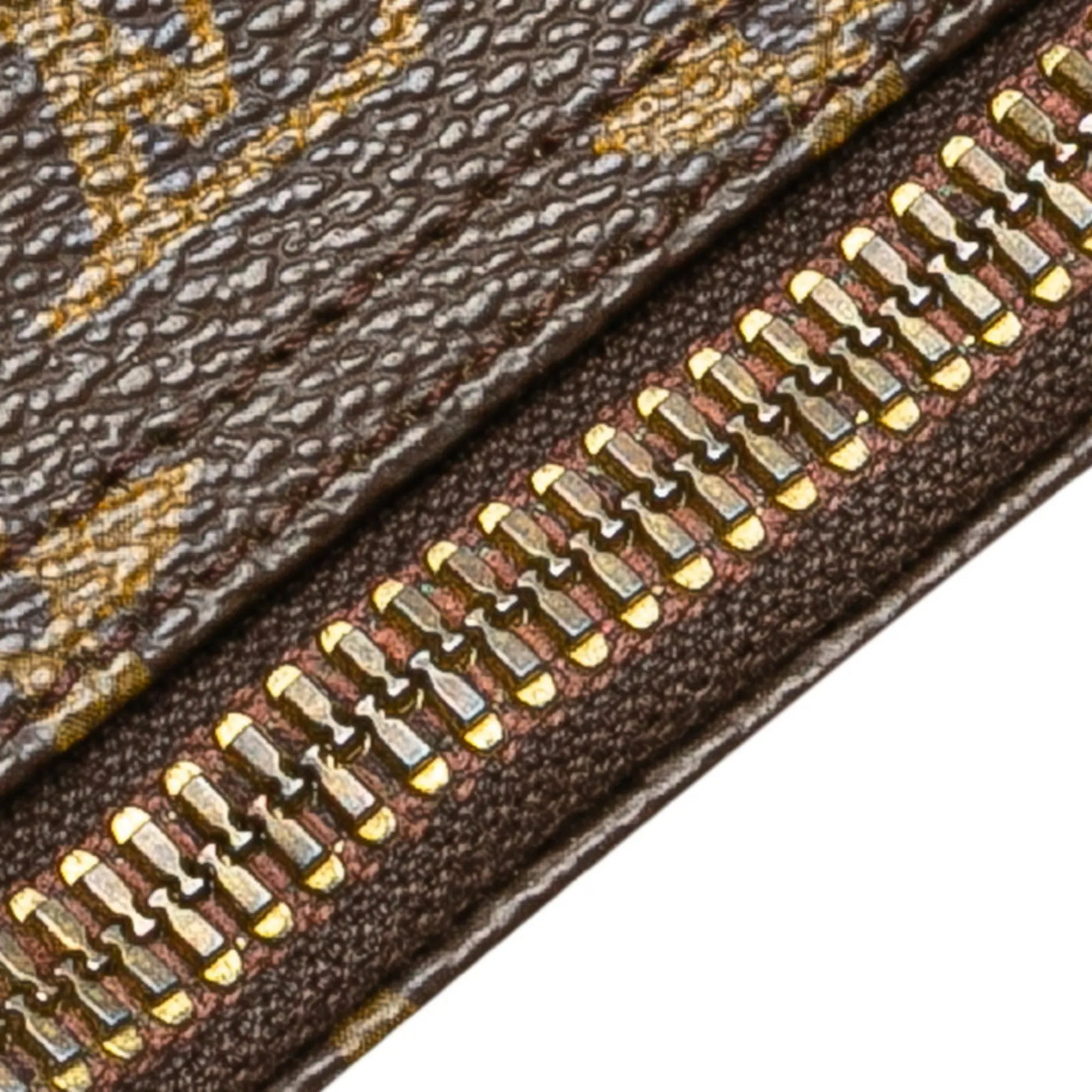 LOUIS VUITTON Brown Monogram Leather Speedy 40 Boston Bag