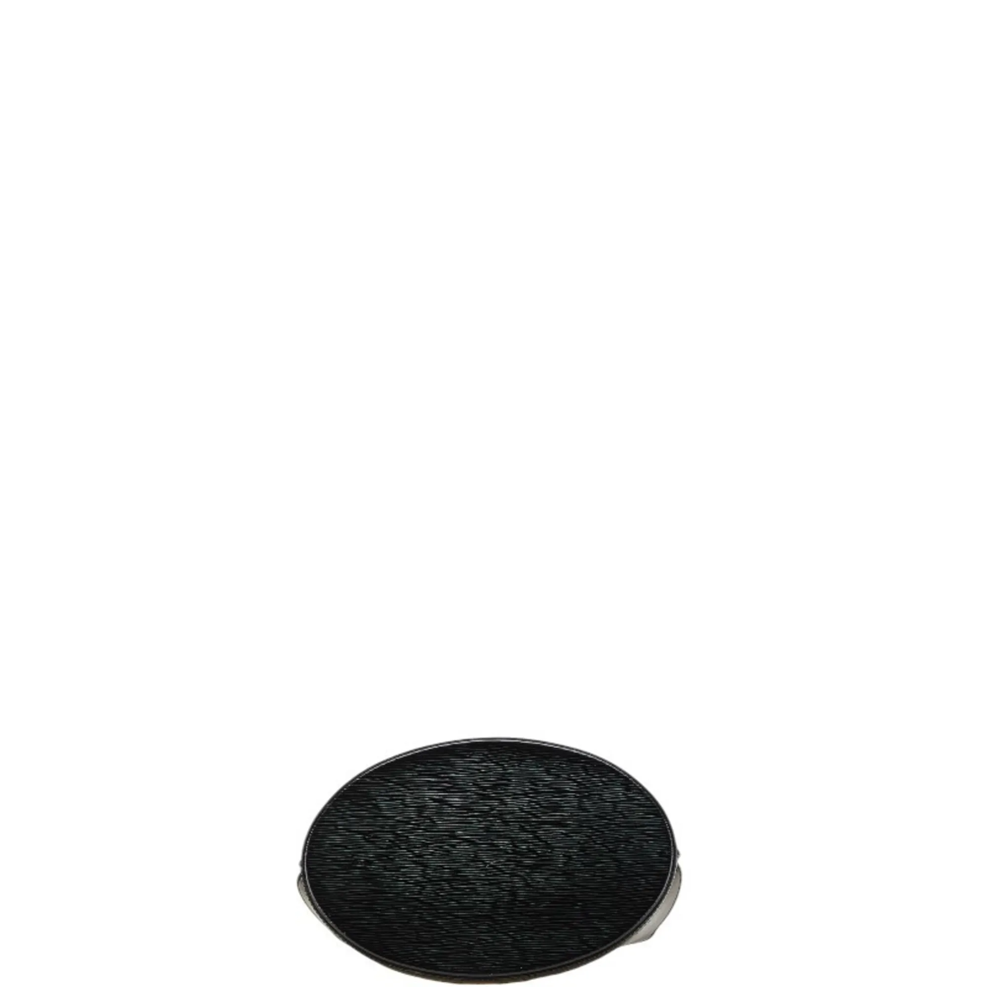 LOUIS VUITTON Black Leather Shoulder Bag