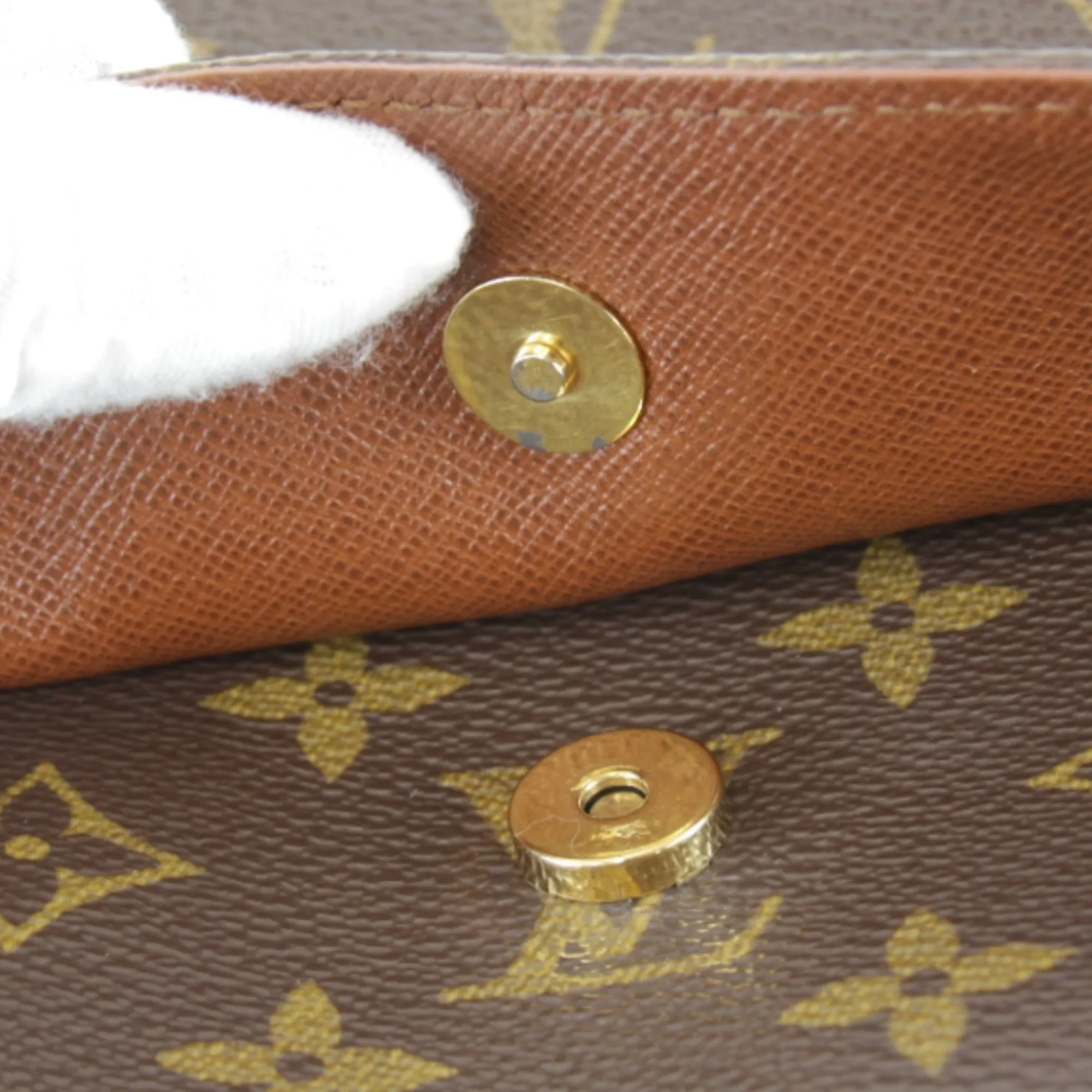 LOUIS VUITTON Brown Monogram Shoulder Bag