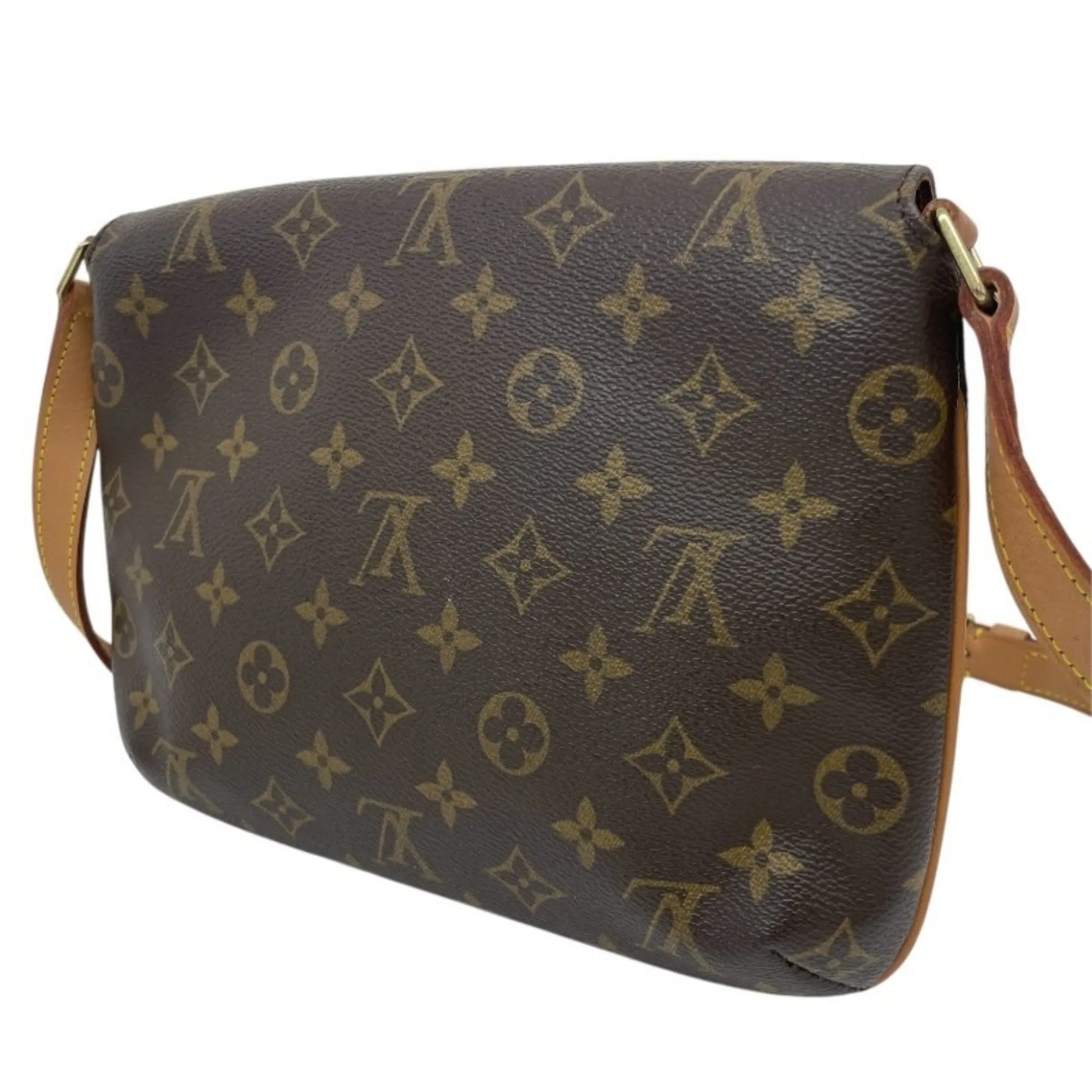 LOUIS VUITTON Brown Monogram Shoulder Bag