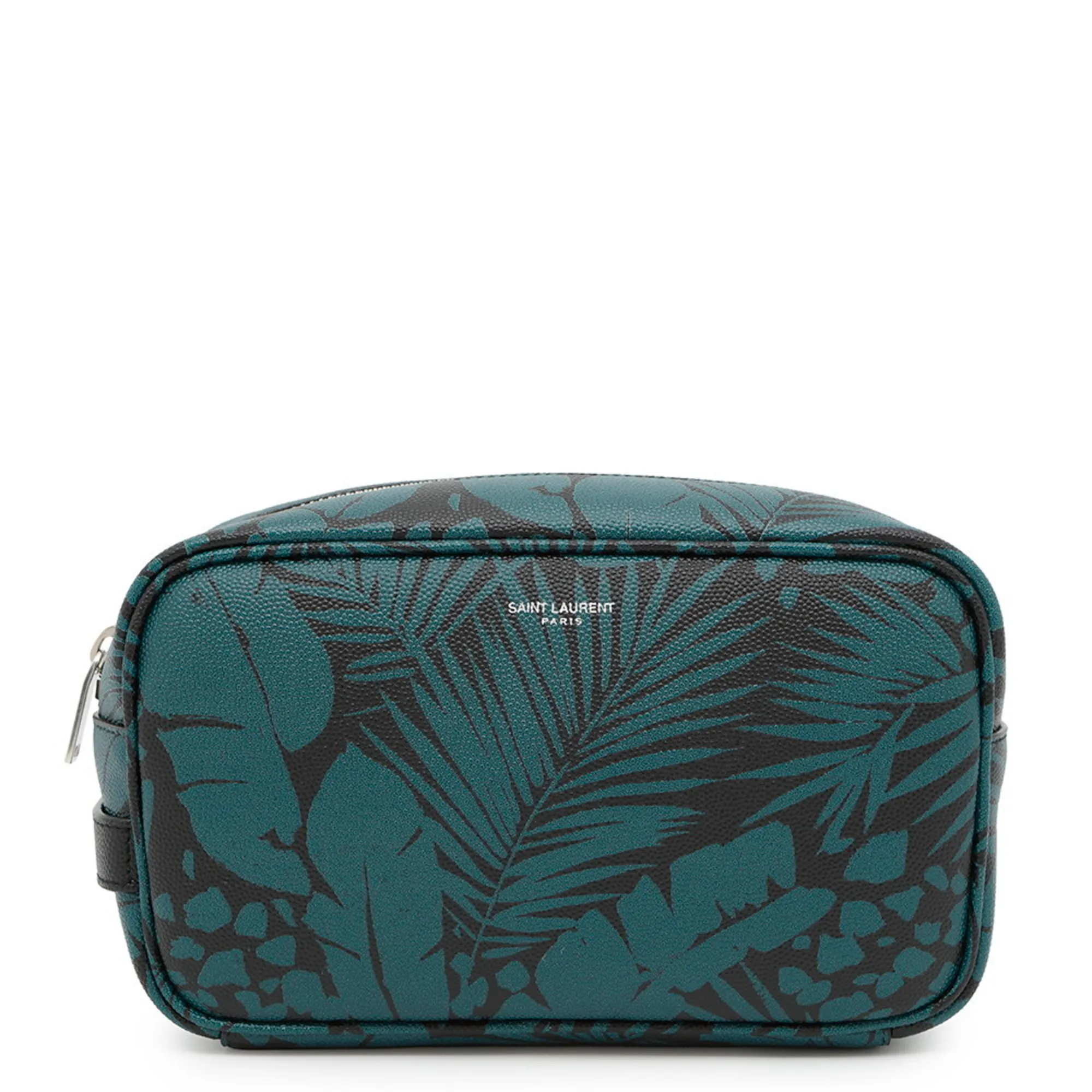 YVES SAINT LAURENT Black Leather Clutch Bag