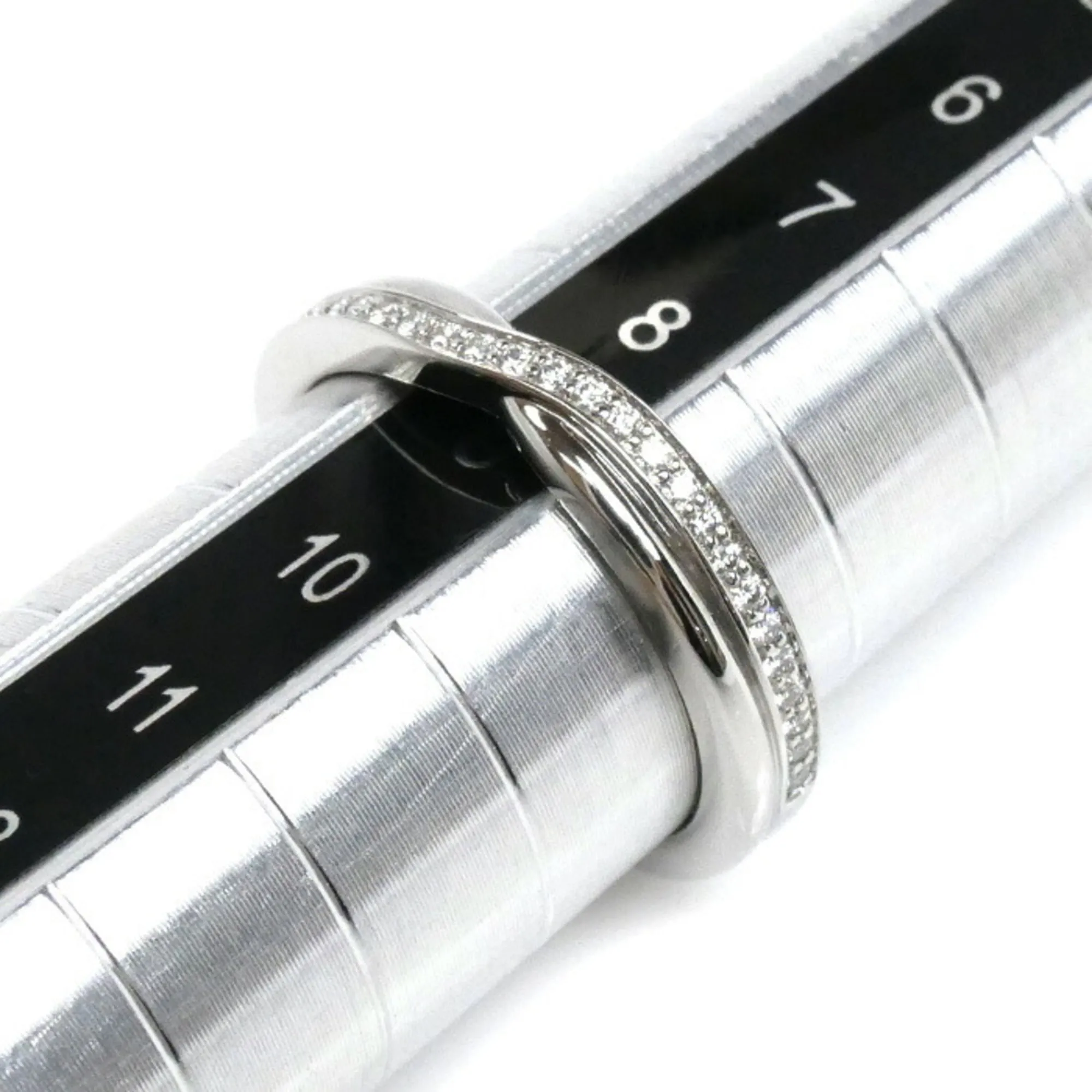 HARRY WINSTON Silver Diamond Ring