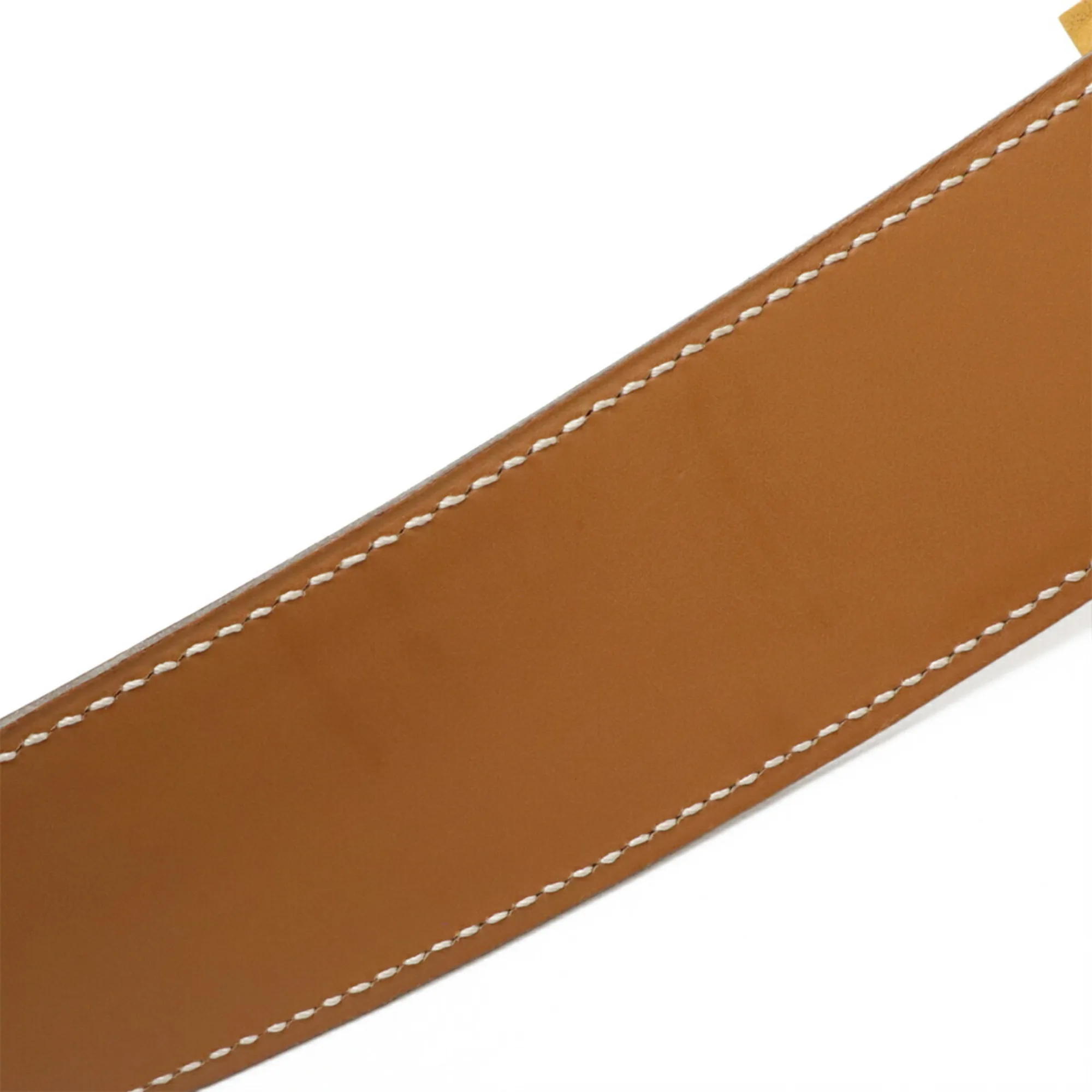 HERMES Brown Leather Belt
