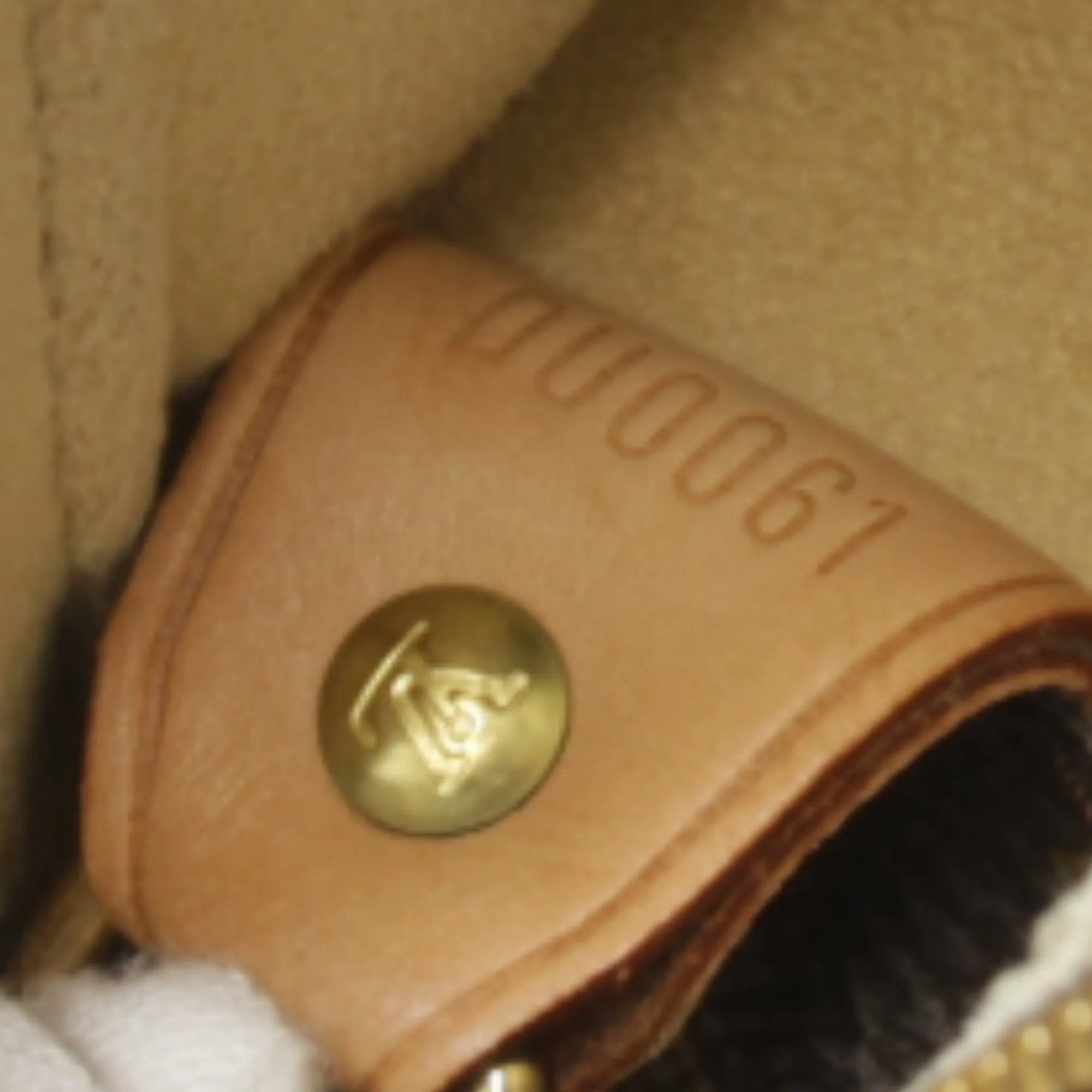 LOUIS VUITTON Brown Monogram Shoulder Bag