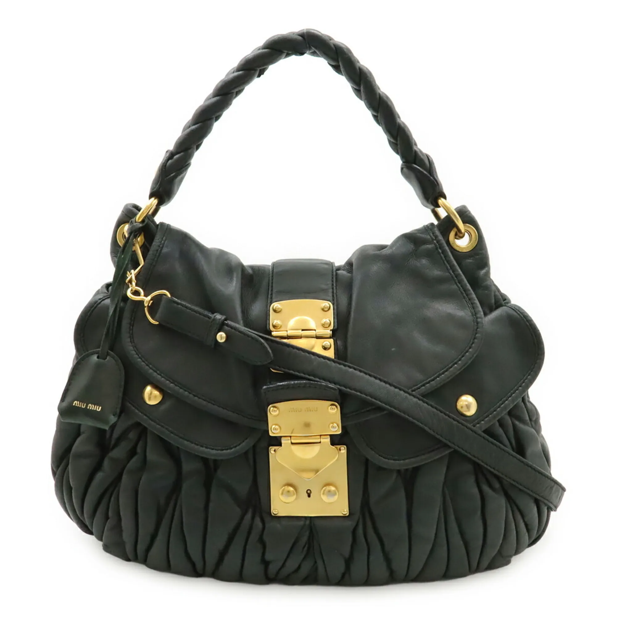 MIU MIU Green Shoulder Bag
