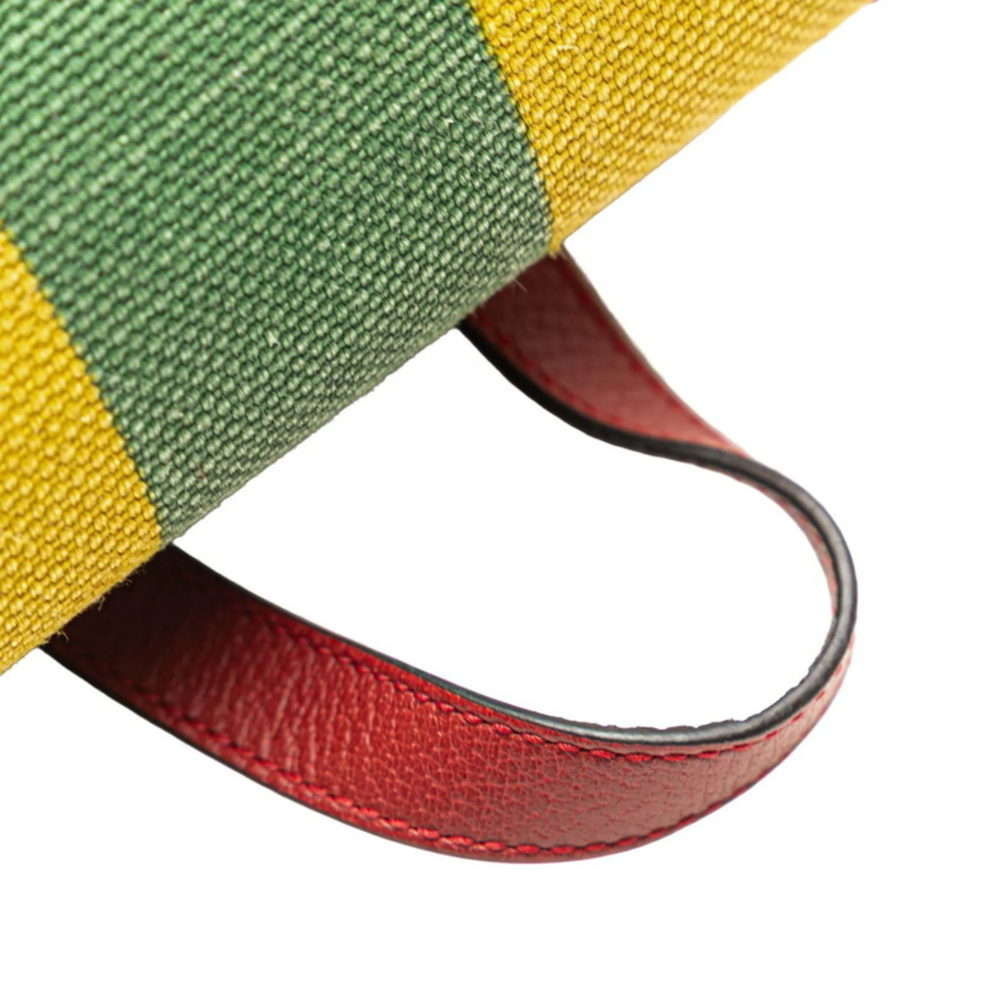 GUCCI Red Leather Backpack