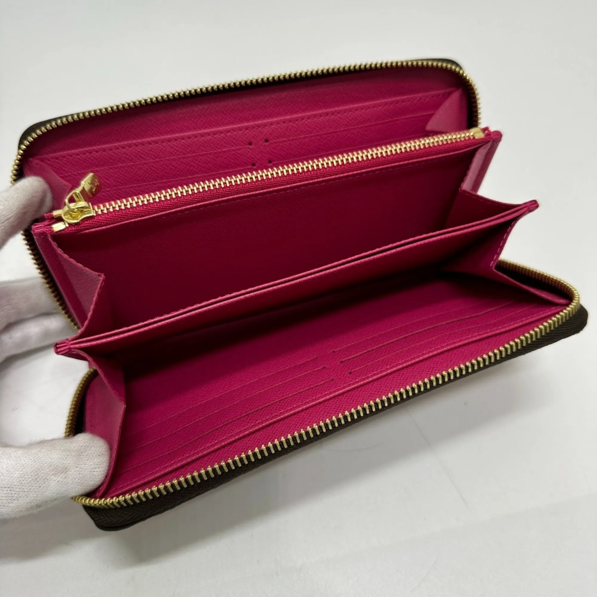 LOUIS VUITTON Brown Monogram Wallet