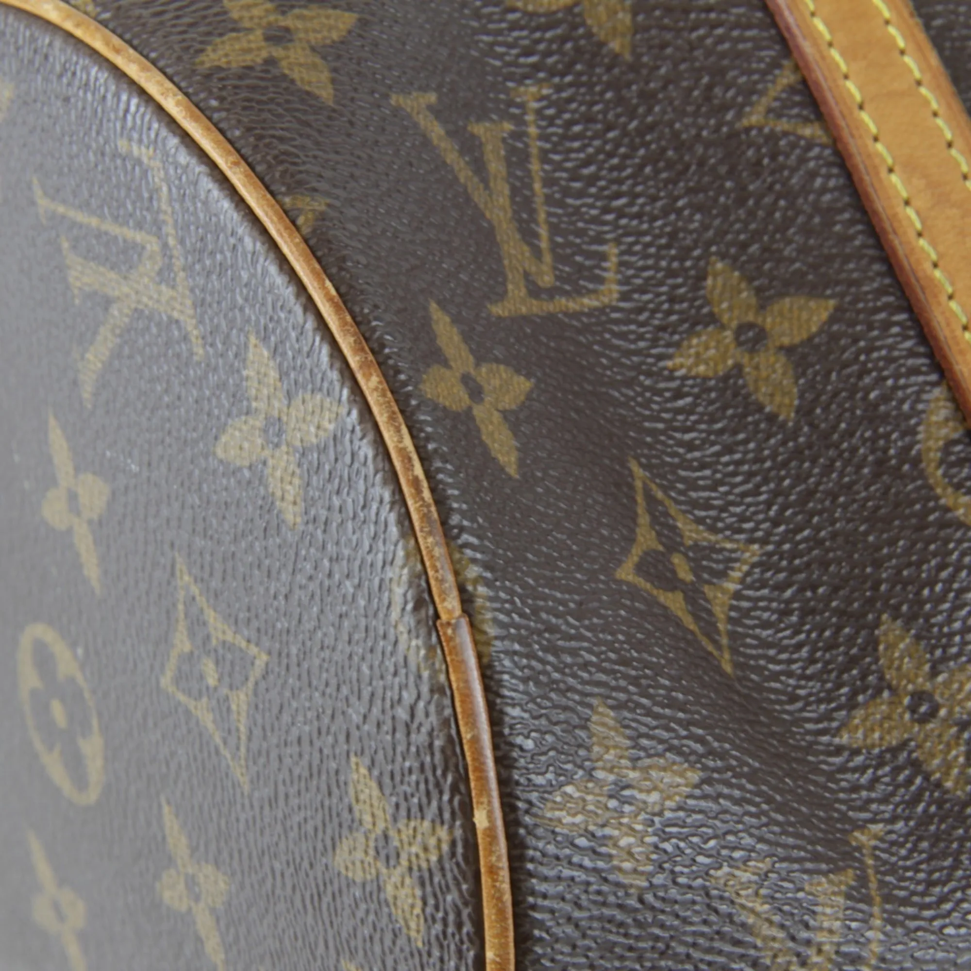 LOUIS VUITTON Brown Monogram Leather Bag