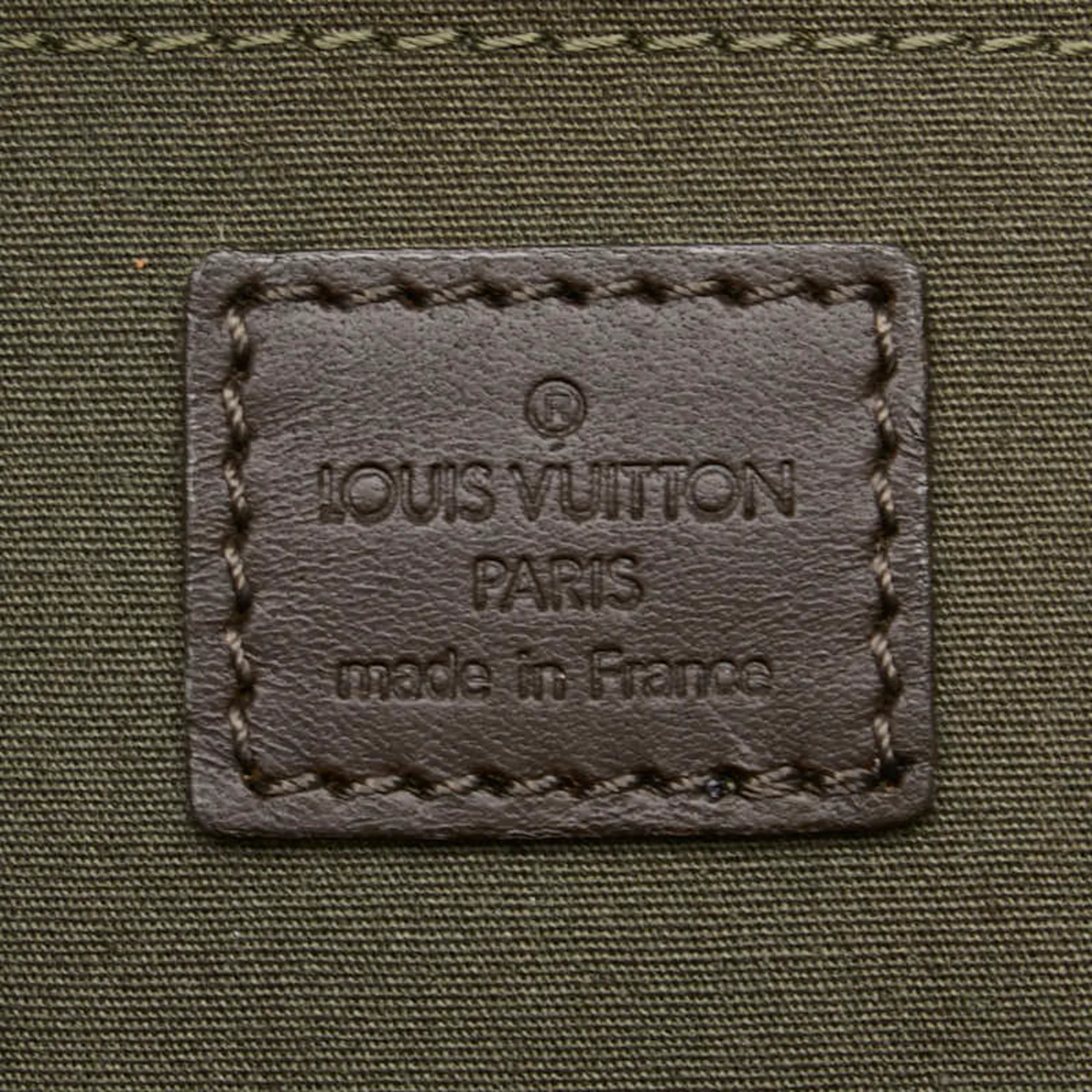 LOUIS VUITTON Brown Monogram Leather Shoulder Bag