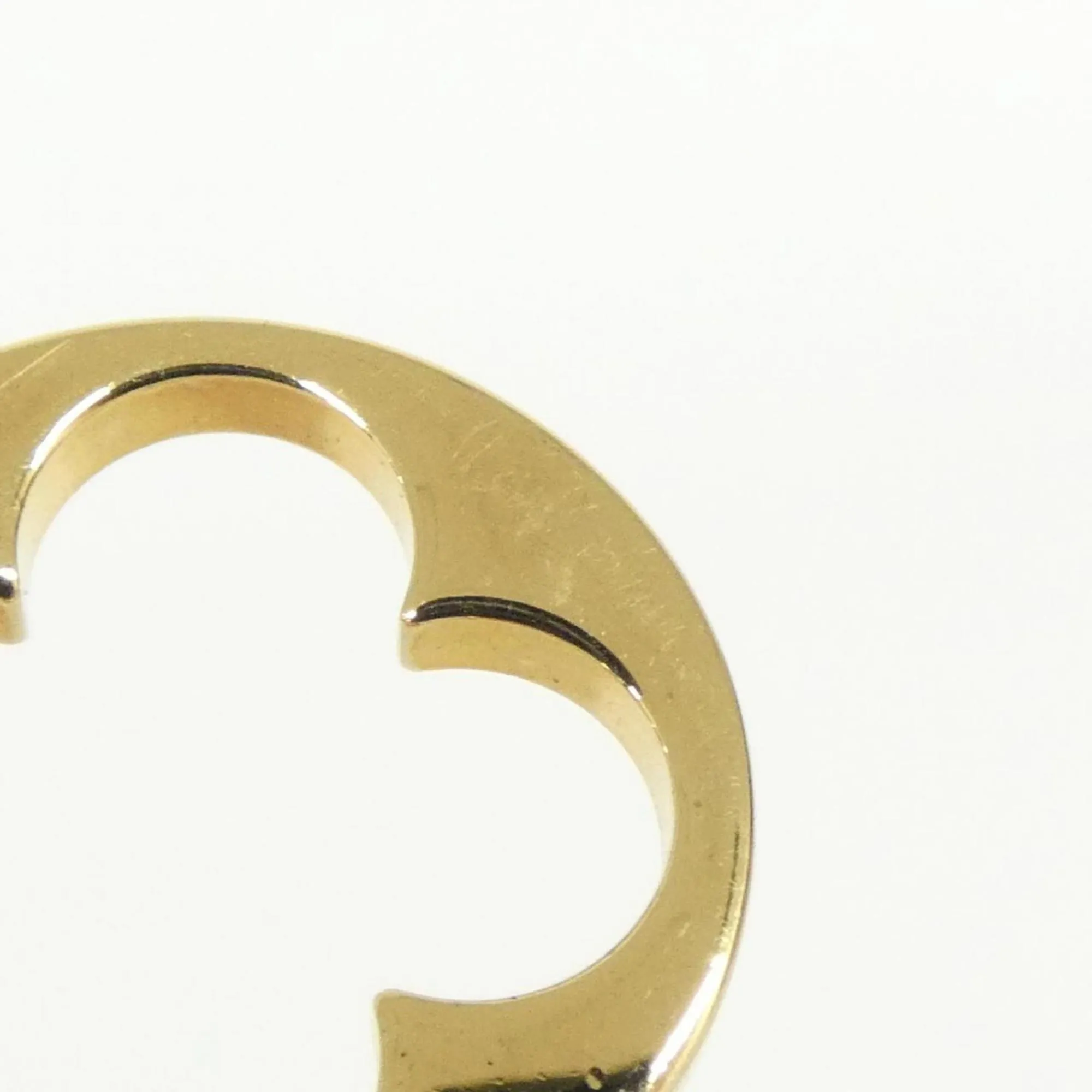 LOUIS VUITTON Gold Monogram Bag Charm