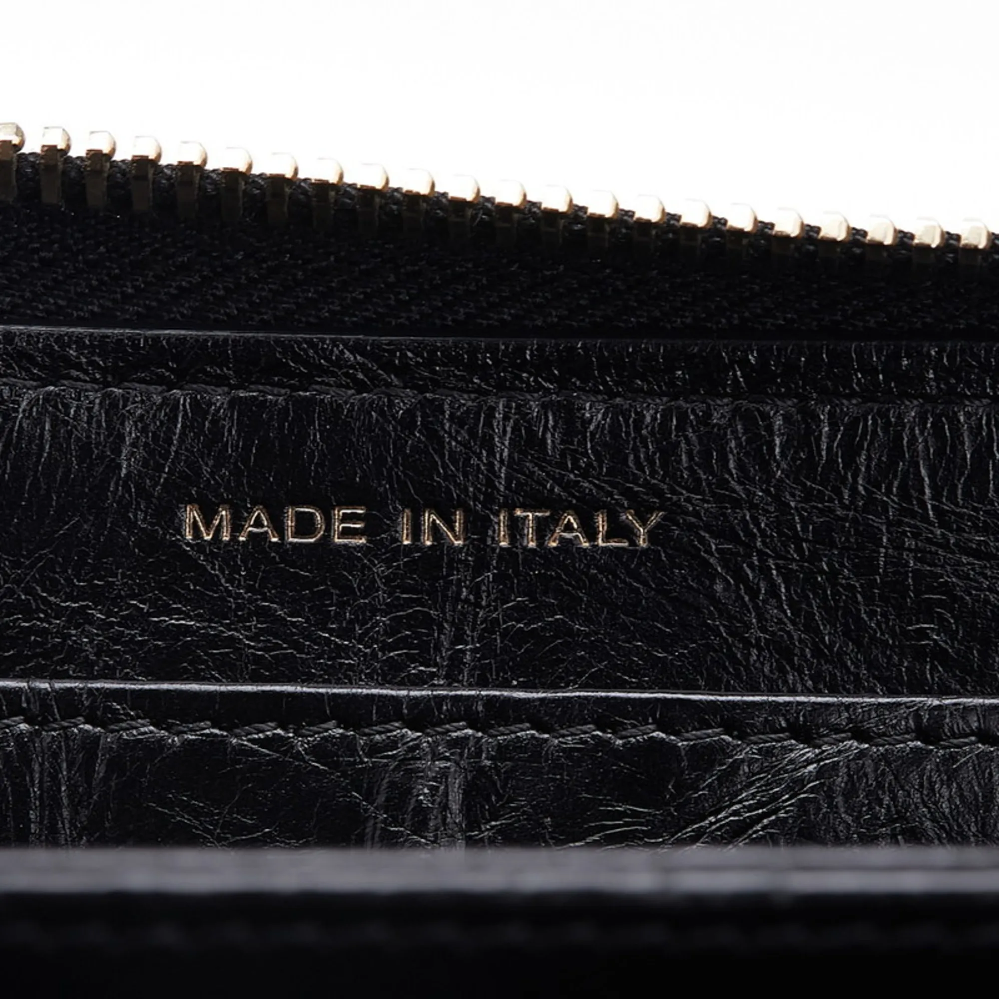 CHANEL Black Leather Wallet