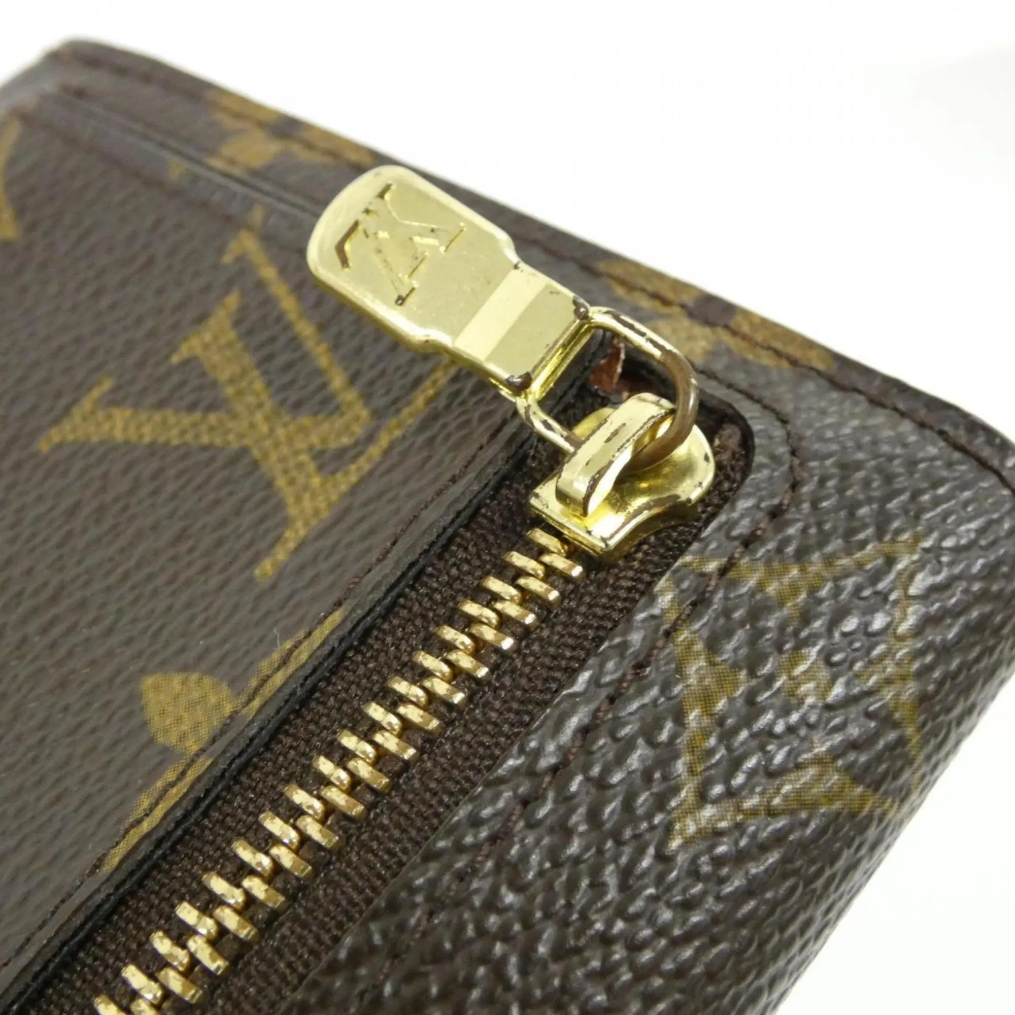 LOUIS VUITTON Brown Monogram Wallet
