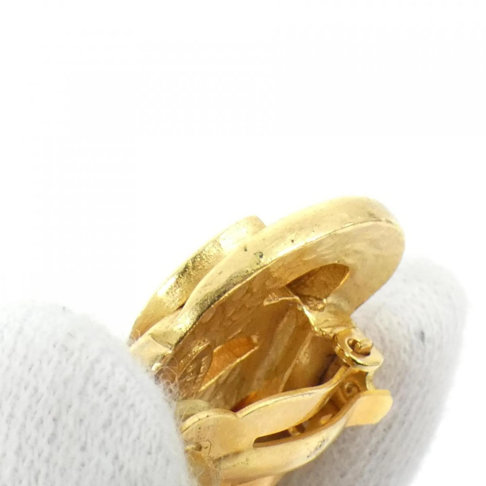 CHANEL Gold Earrings