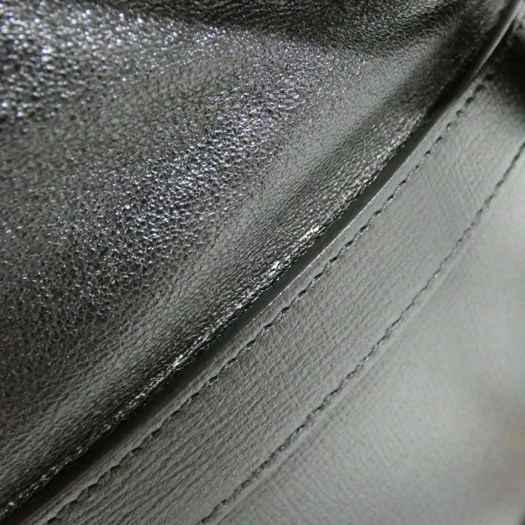 GUCCI Black Horsebit Shoulder Bag