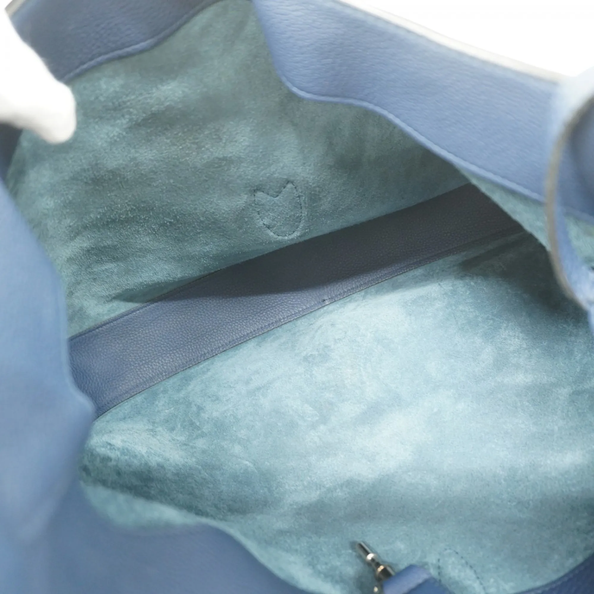 GUCCI Blue Leather Jackie Shoulder Bag