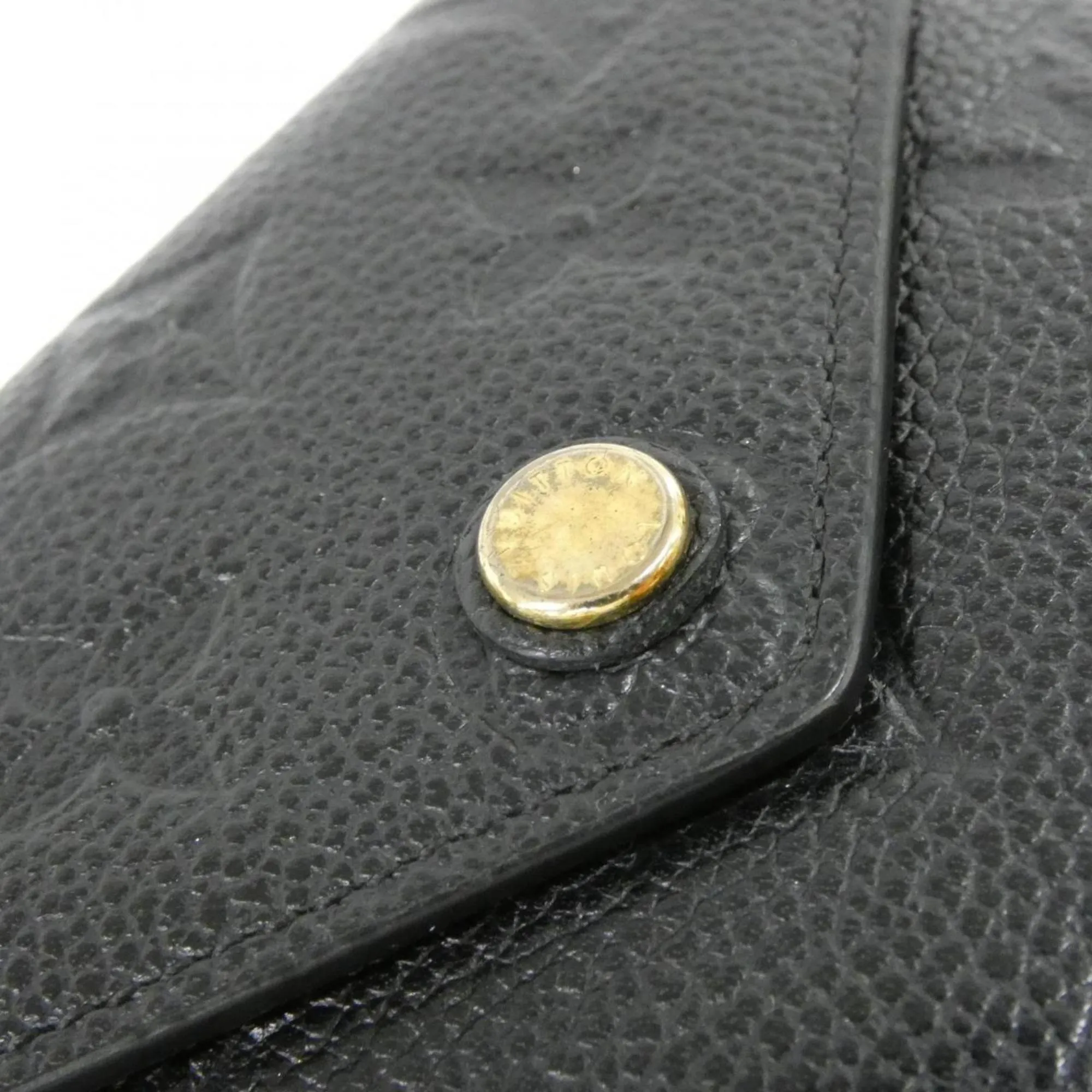 LOUIS VUITTON Black Monogram Wallet