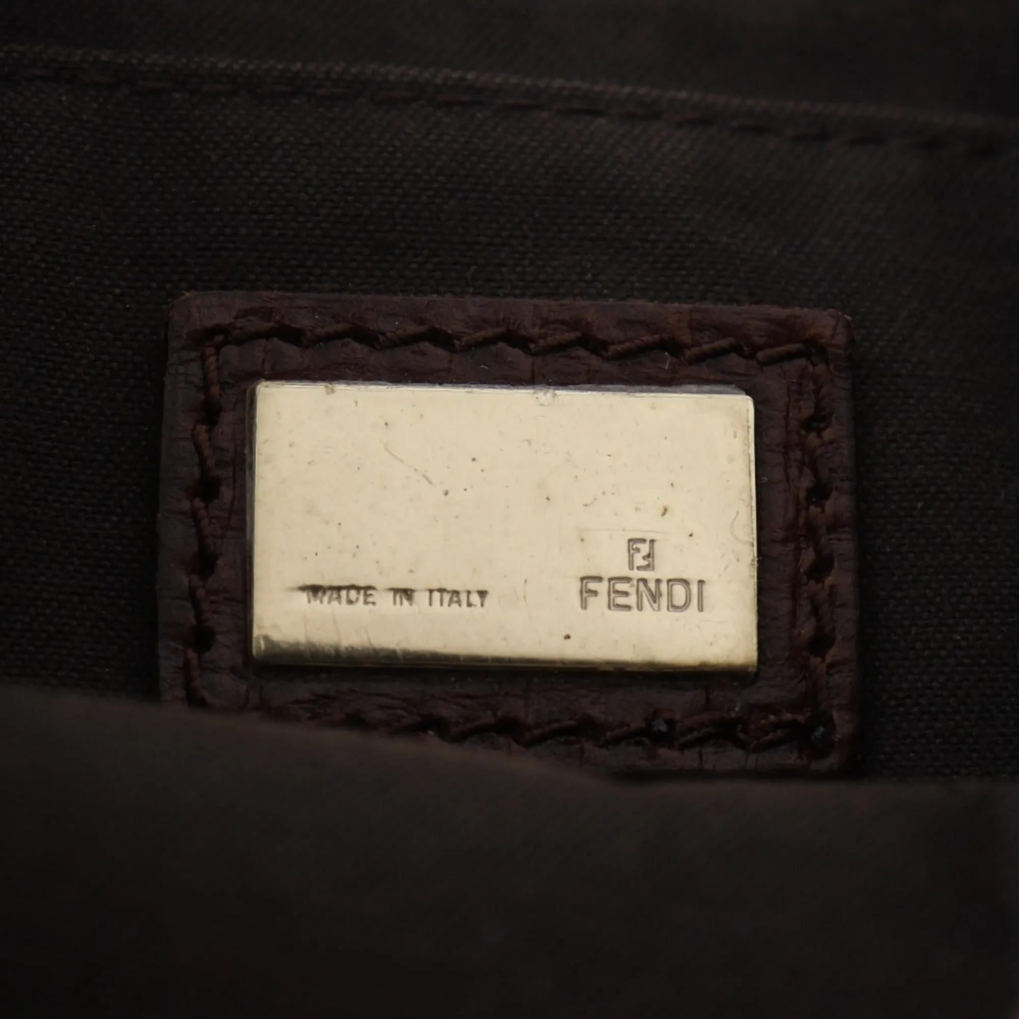 FENDI Brown Shoulder Bag