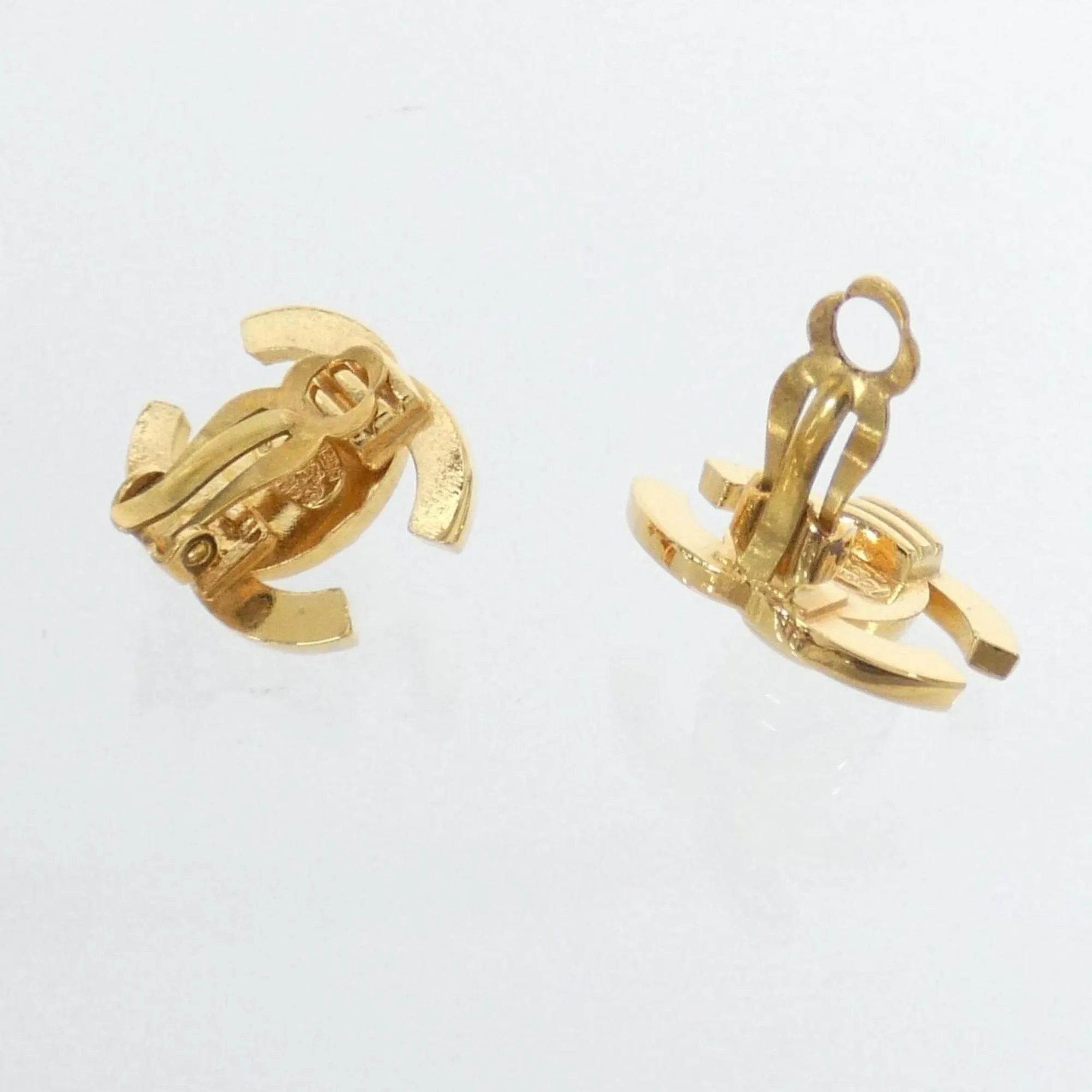 CHANEL Gold Earrings