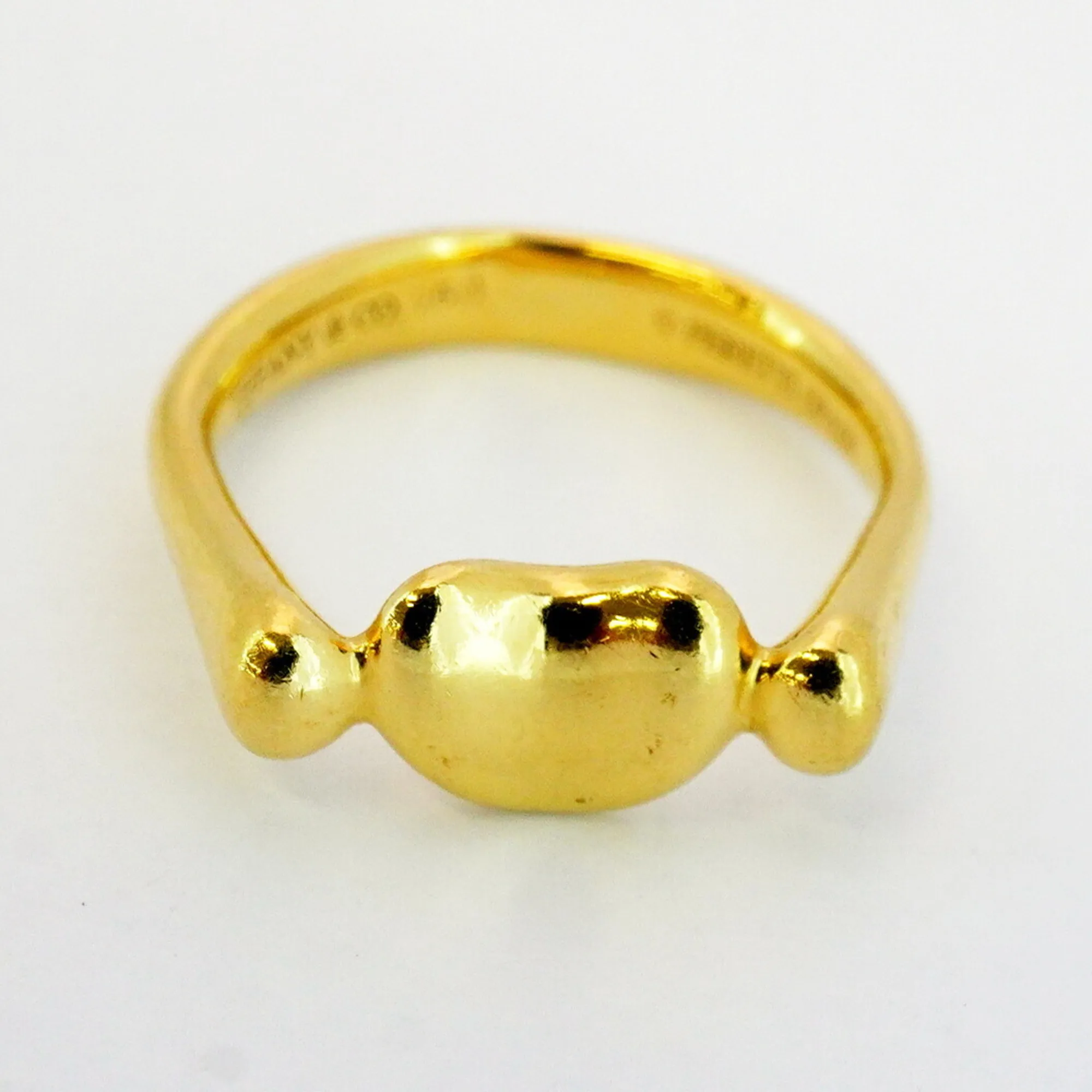 TIFFANY & CO. 18k Gold Bean Ring