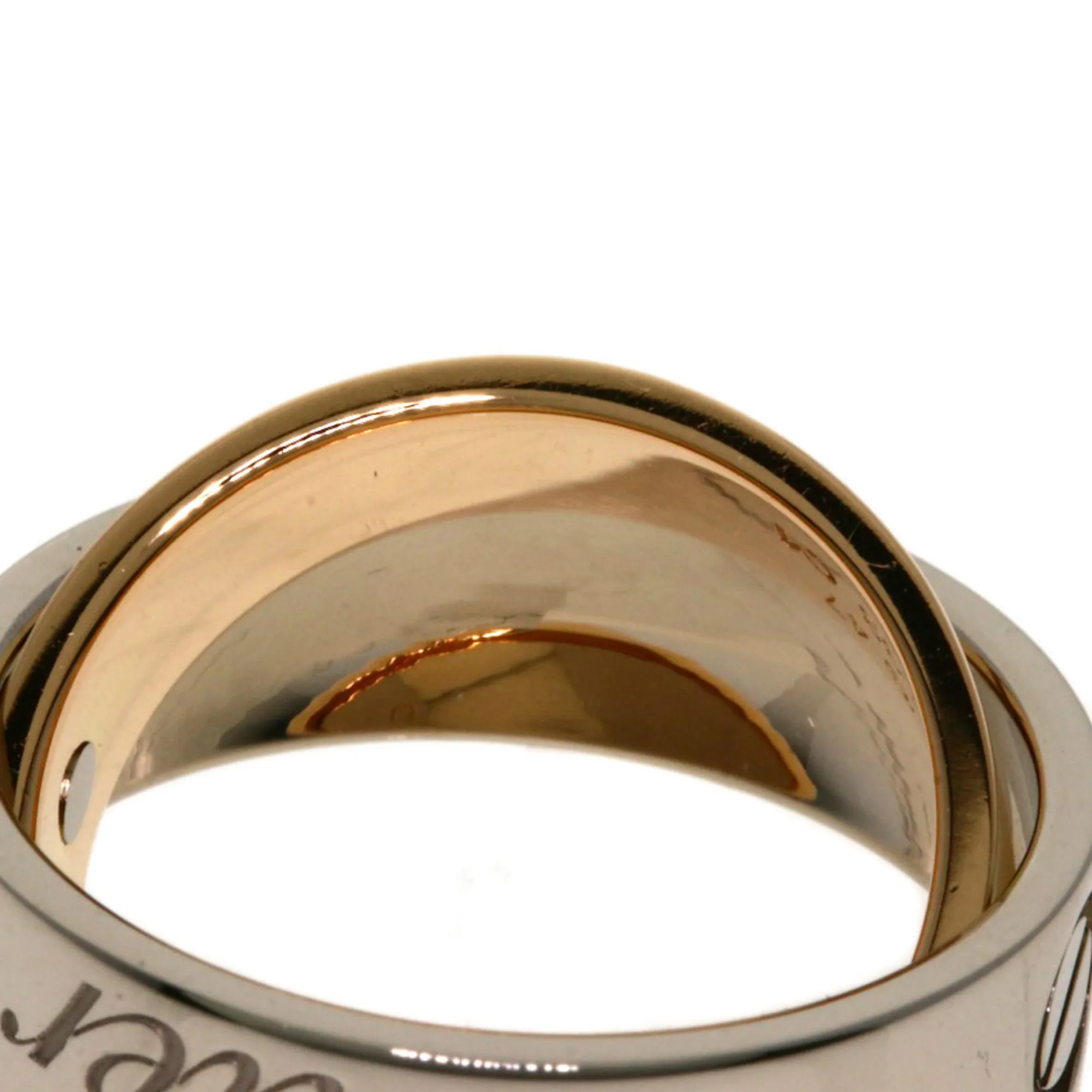 CARTIER 18k Pink Love Ring #47