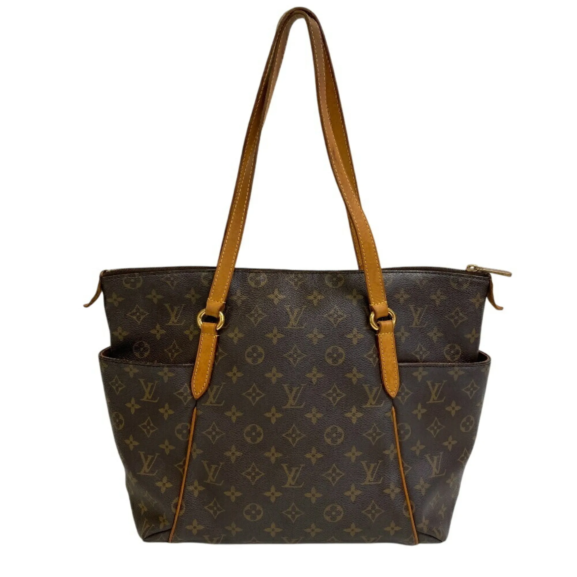 LOUIS VUITTON Brown Monogram Tote Bag