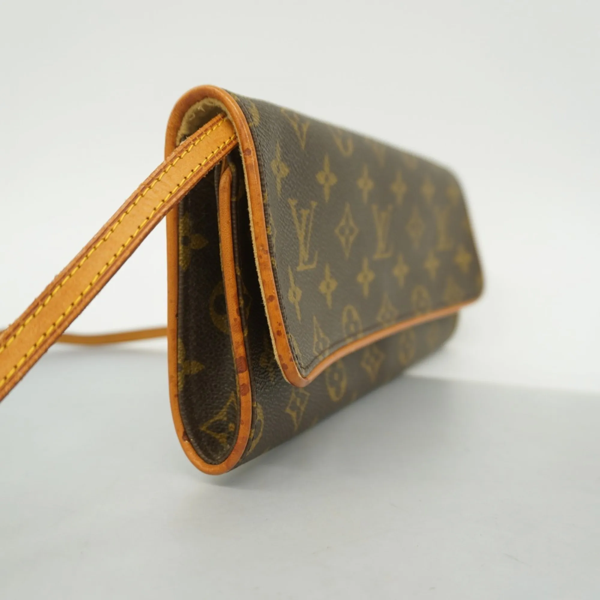 LOUIS VUITTON Brown Monogram Shoulder Bag