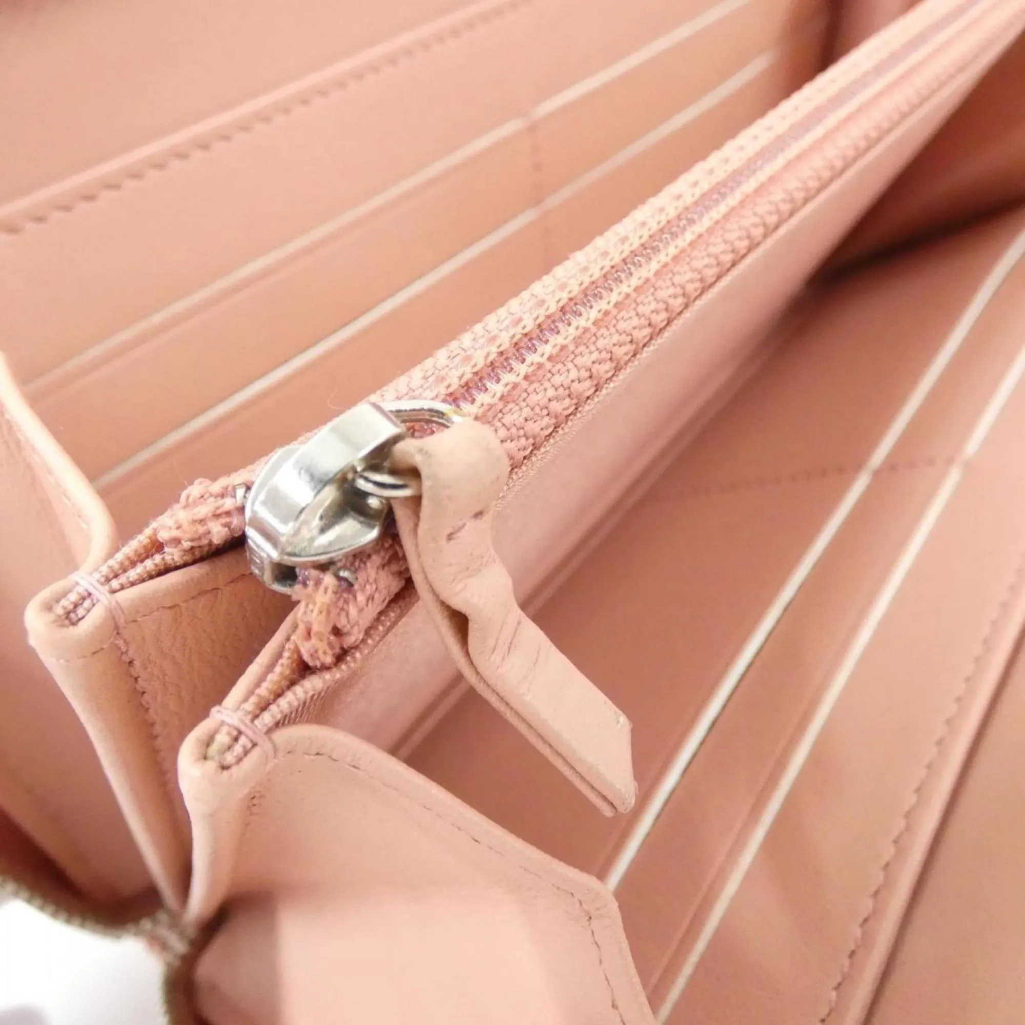 CHANEL Pink Deauville Wallet