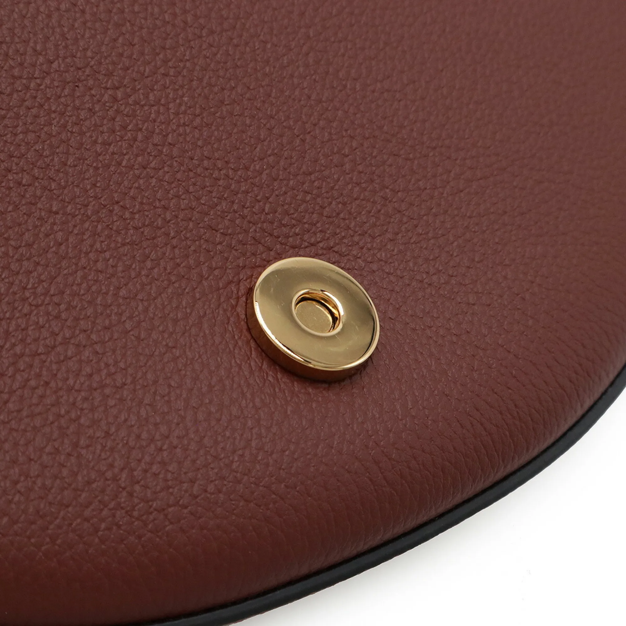 VERSACE Red Leather Shoulder Bag