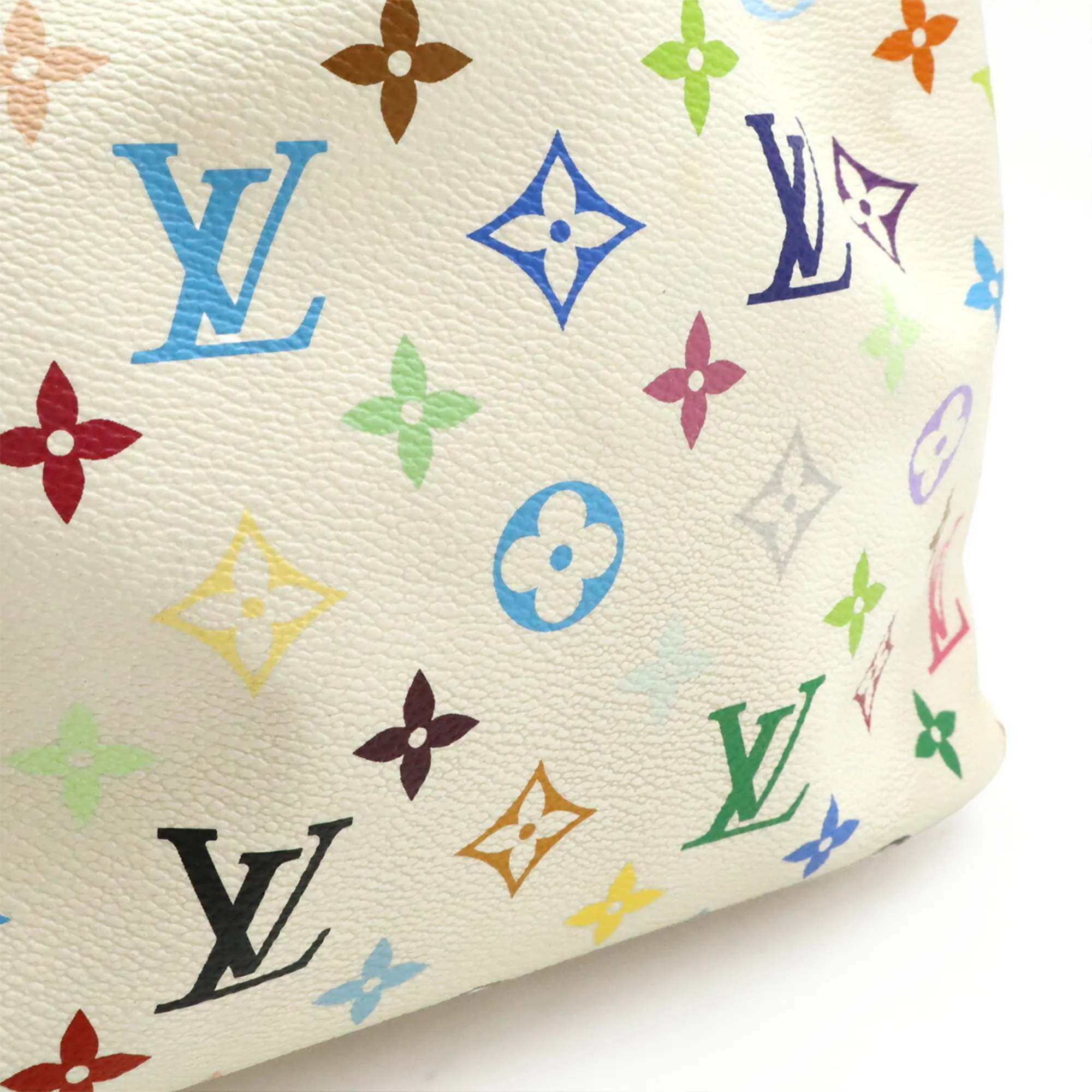 LOUIS VUITTON White Monogram Shoulder Bag