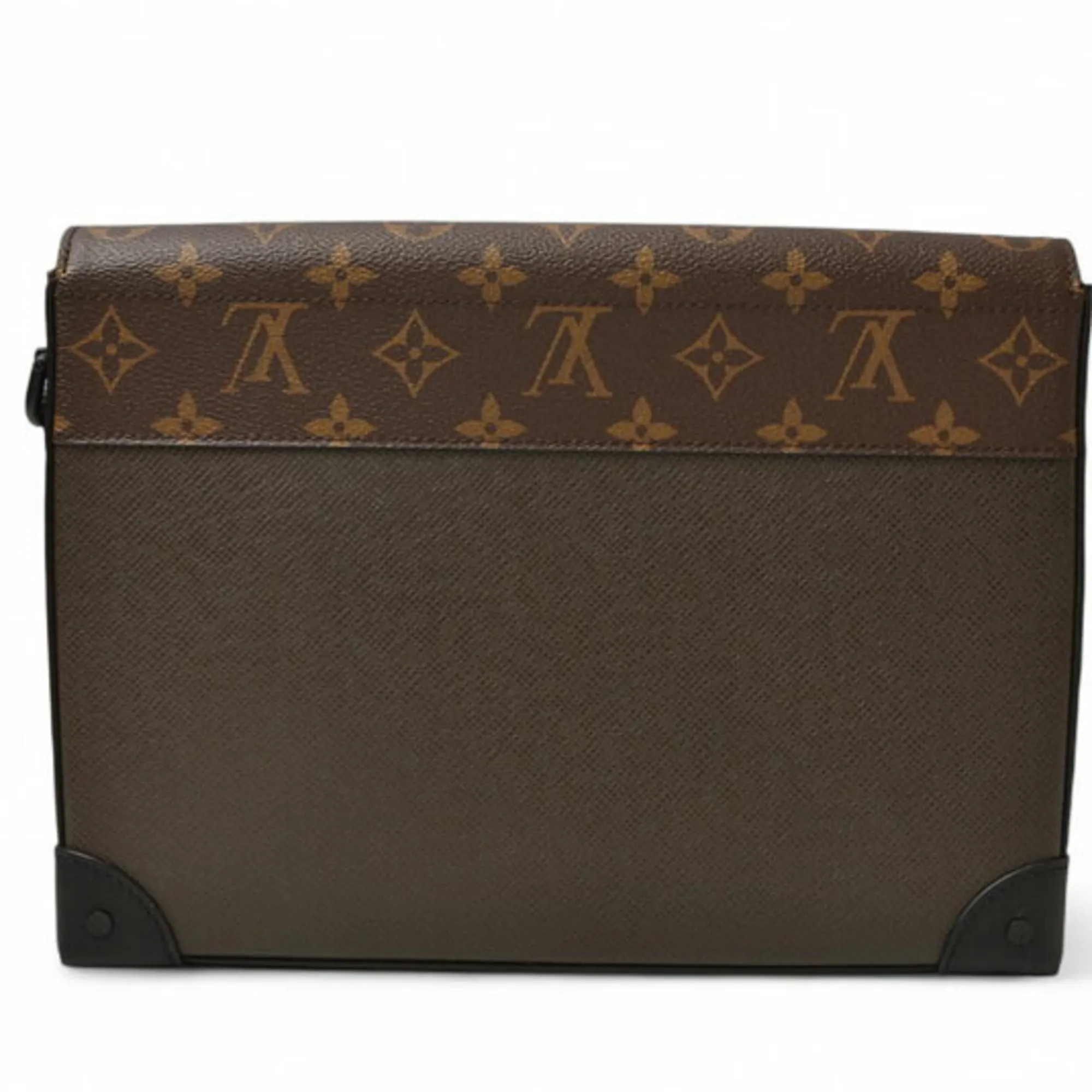 LOUIS VUITTON Brown Monogram Clutch Bag