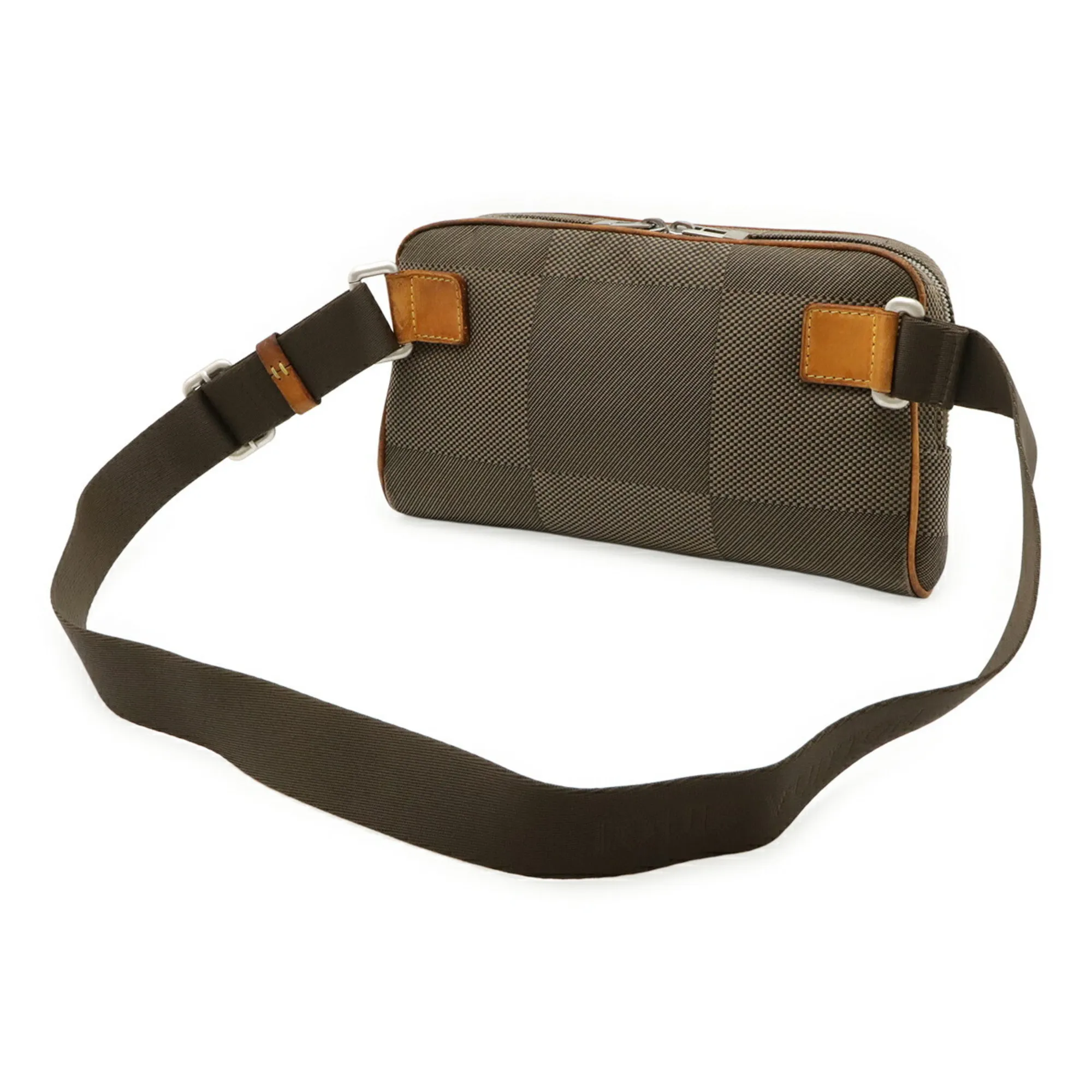 LOUIS VUITTON Brown Damier Leather Fanny Pack