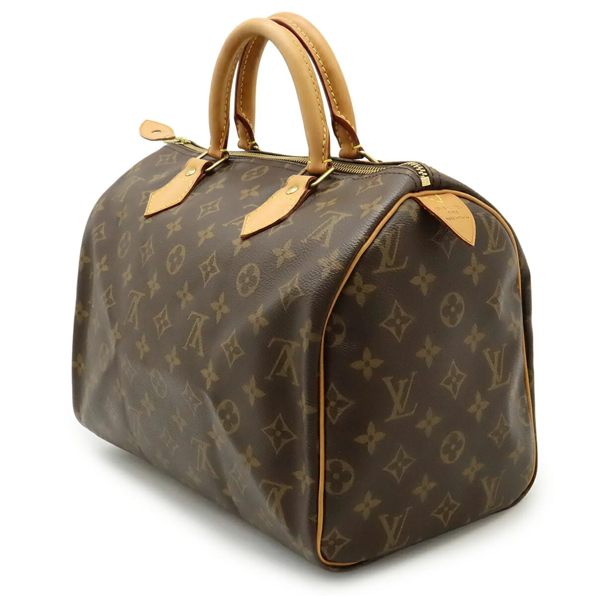 LOUIS VUITTON Brown Monogram Speedy 30 Bag