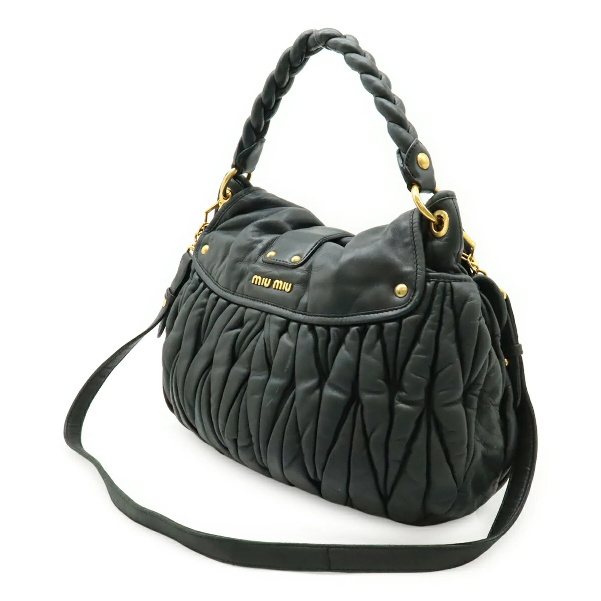 MIU MIU Green Shoulder Bag