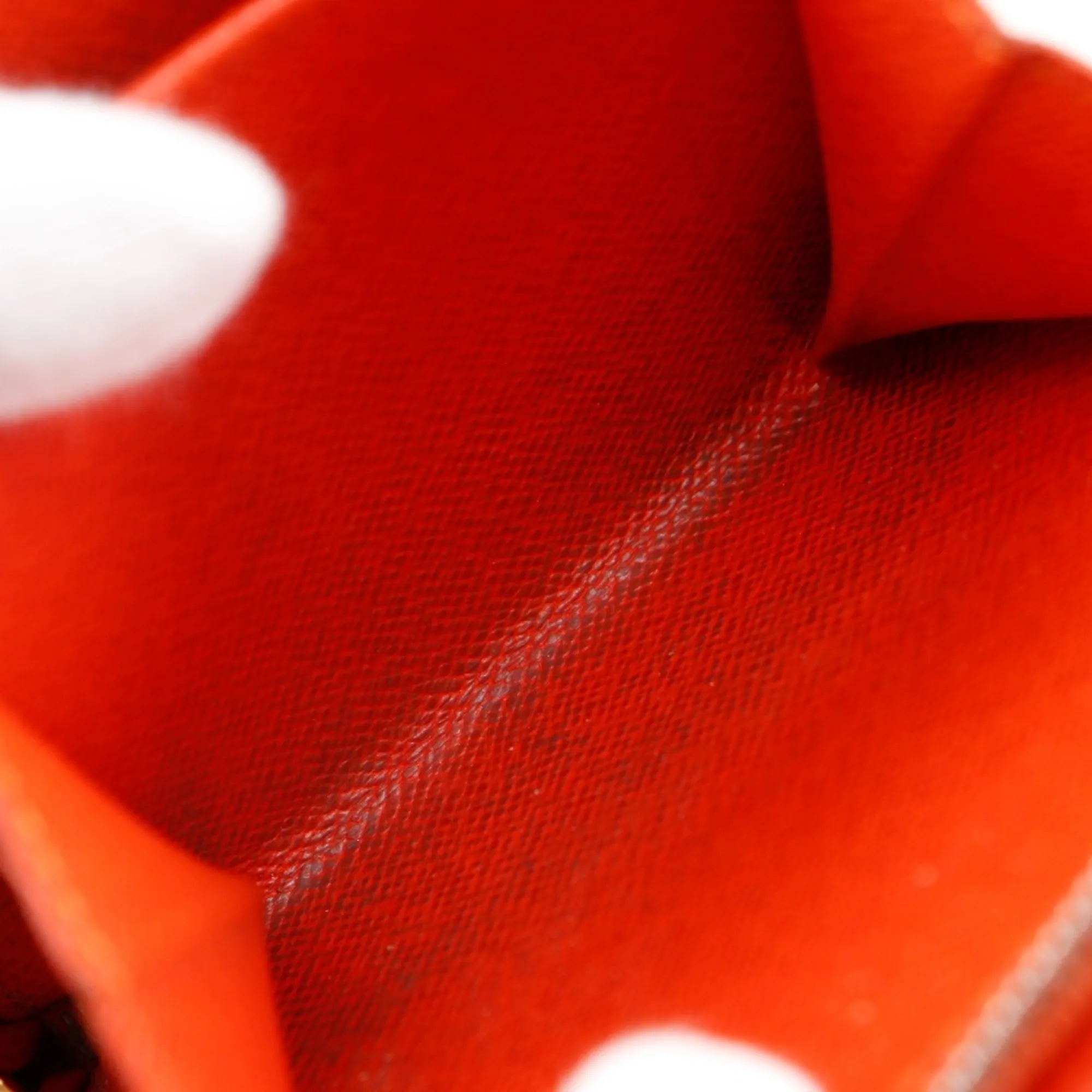 LOUIS VUITTON Orange Monogram Wallet