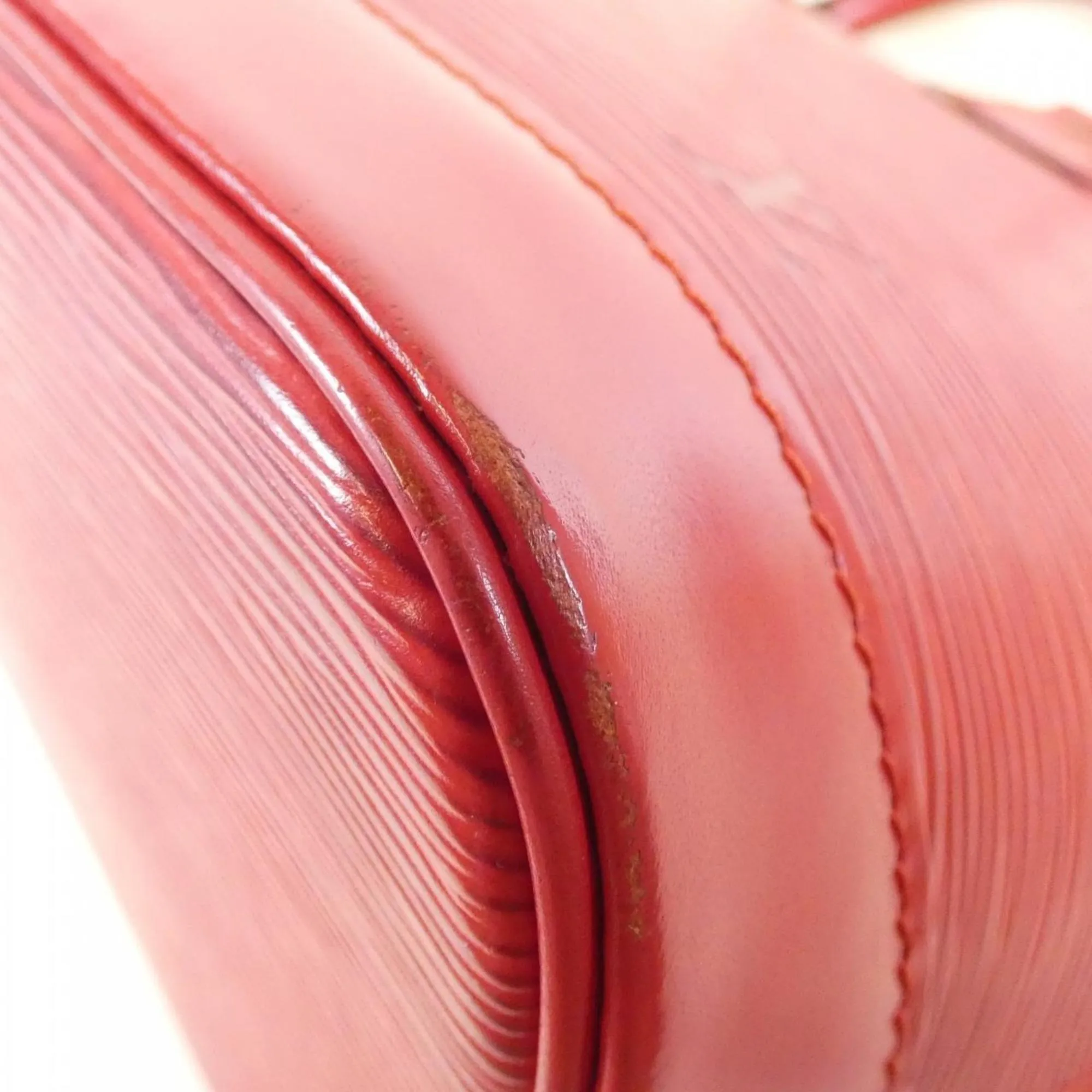 LOUIS VUITTON Red Alma Bag