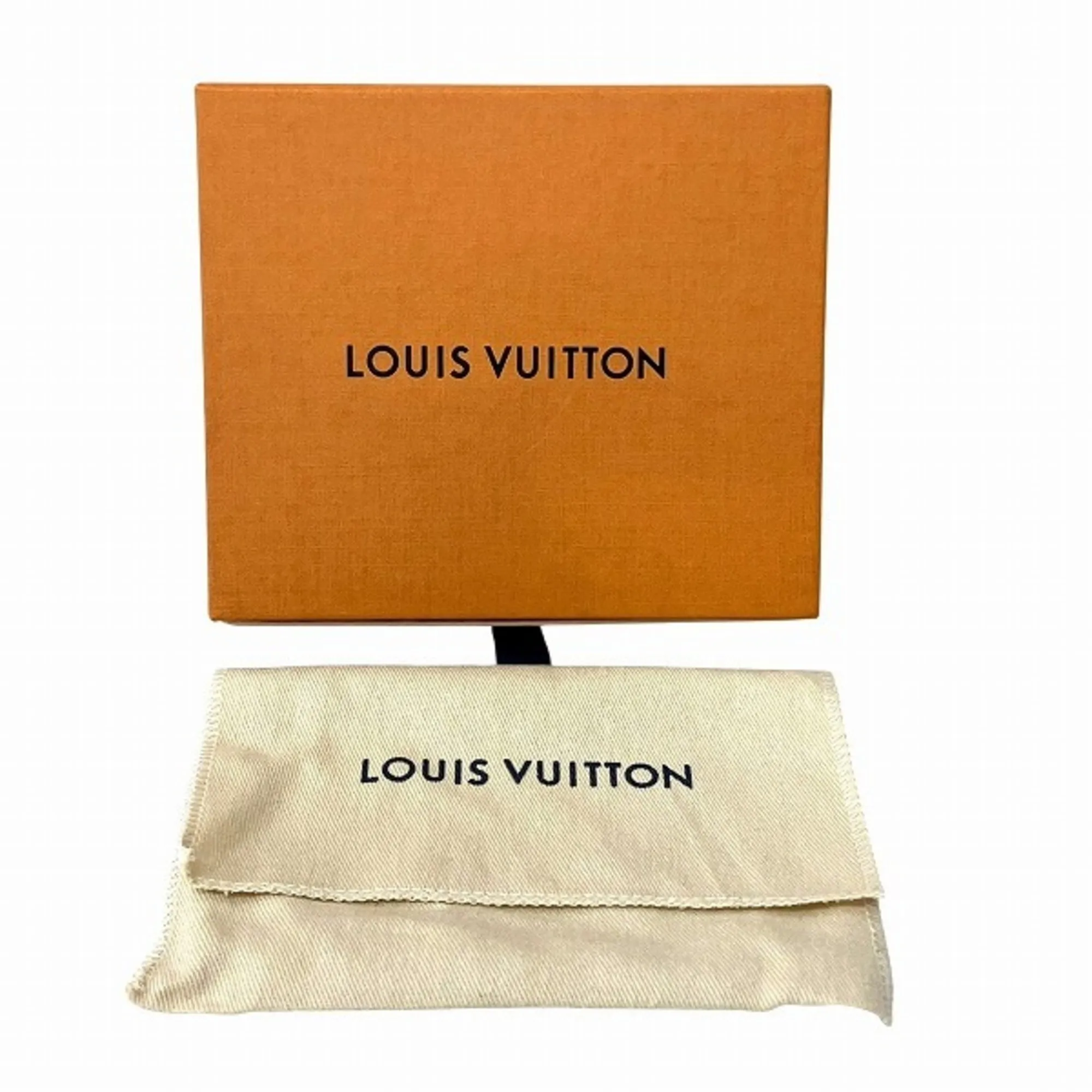 LOUIS VUITTON Brown Monogram Pouch