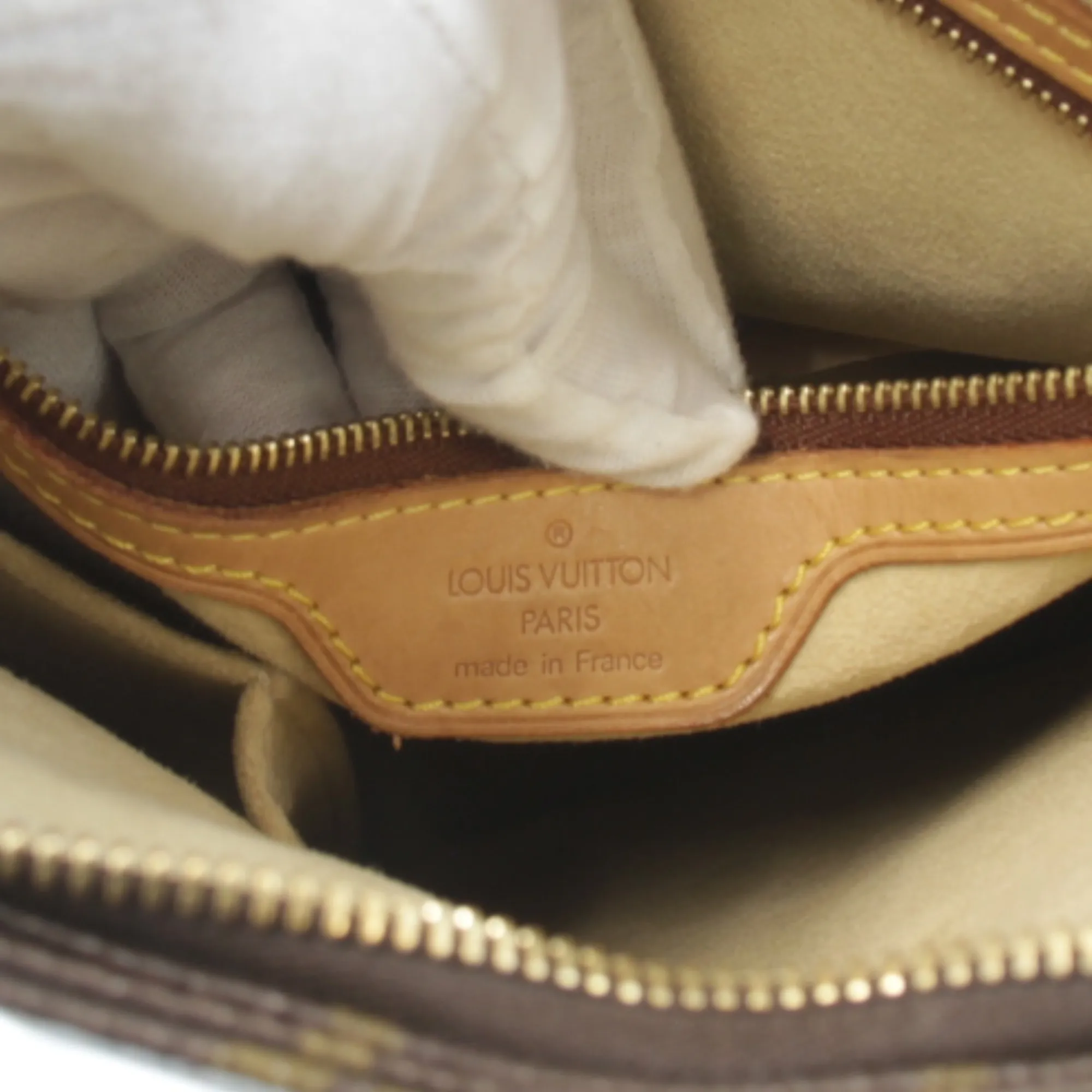 LOUIS VUITTON Brown Monogram Shoulder Bag