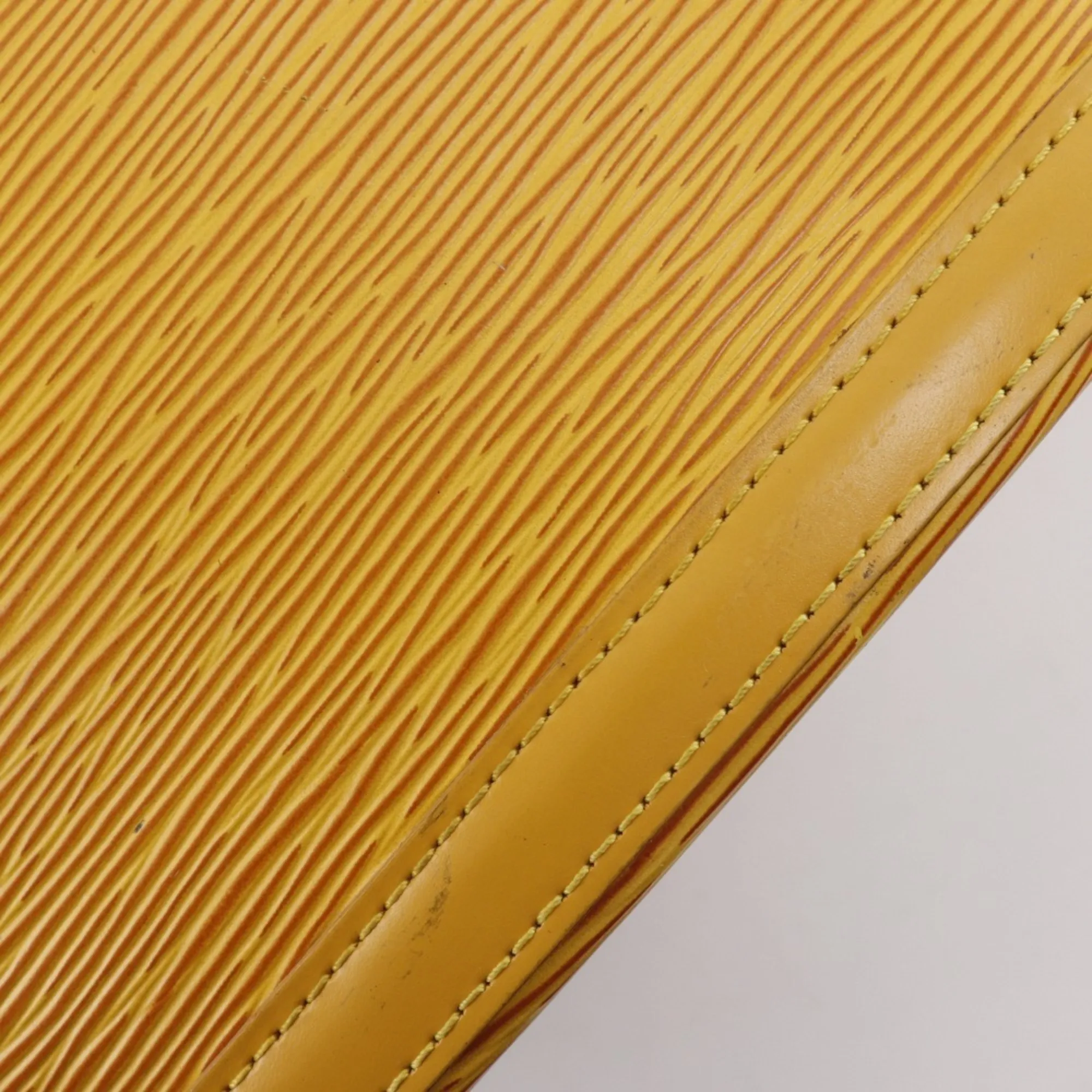 LOUIS VUITTON Yellow Leather Bag