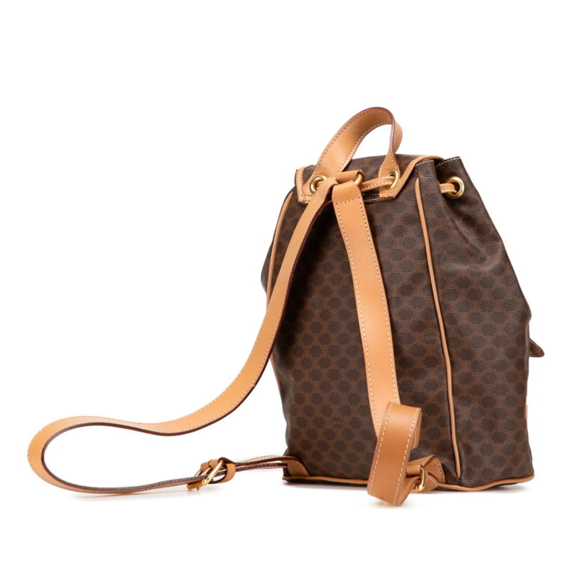 CELINE Brown Leather Backpack