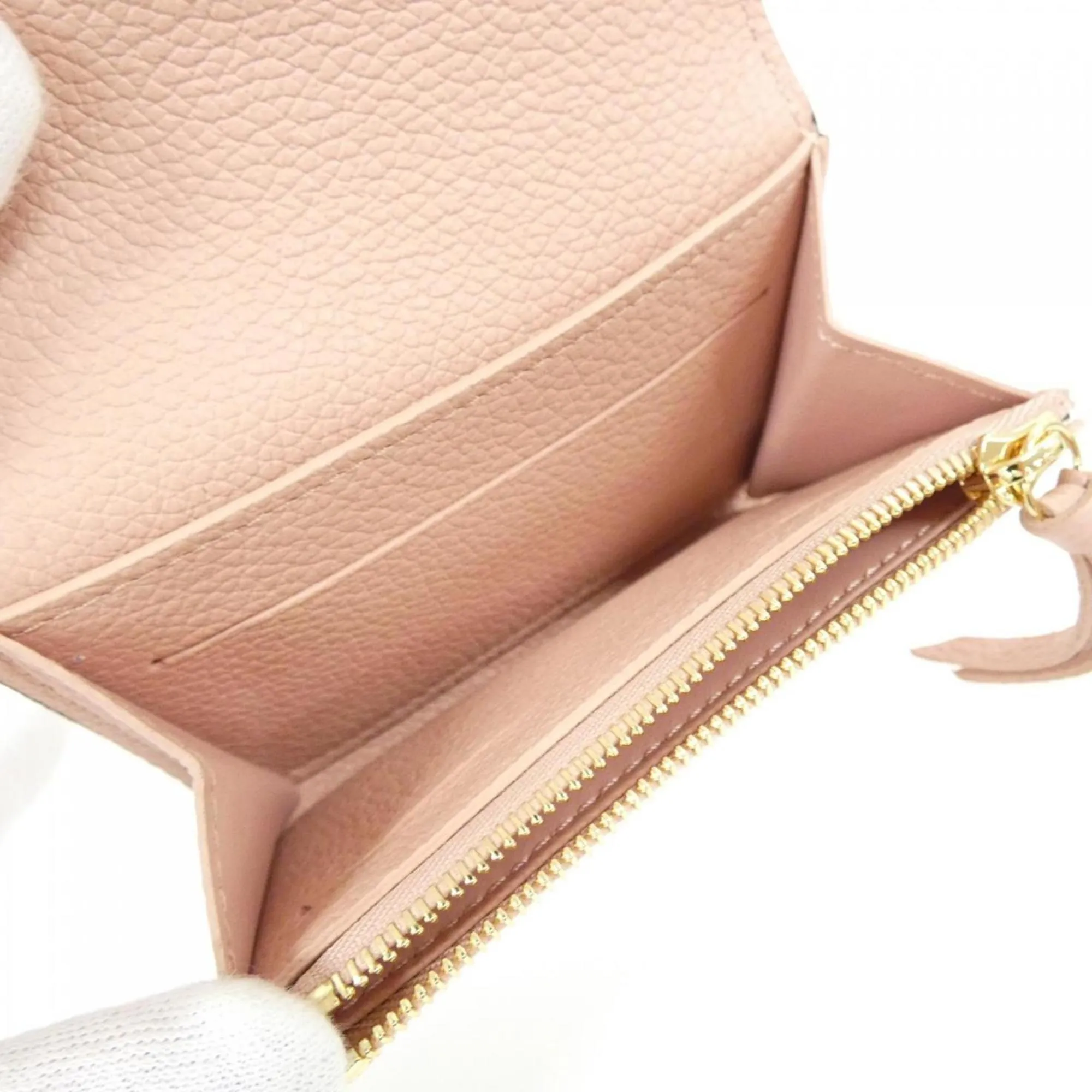 LOUIS VUITTON Pink Monogram Wallet