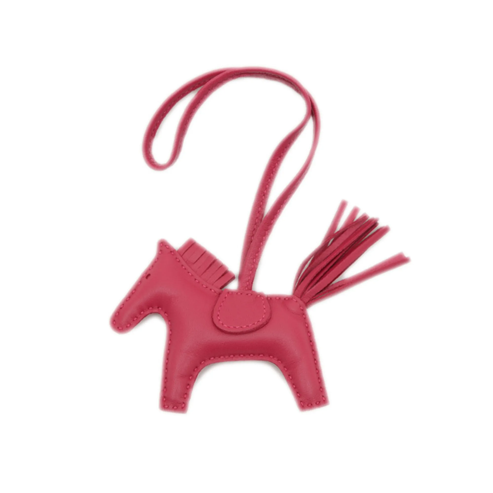 HERMES Pink Bag Charm