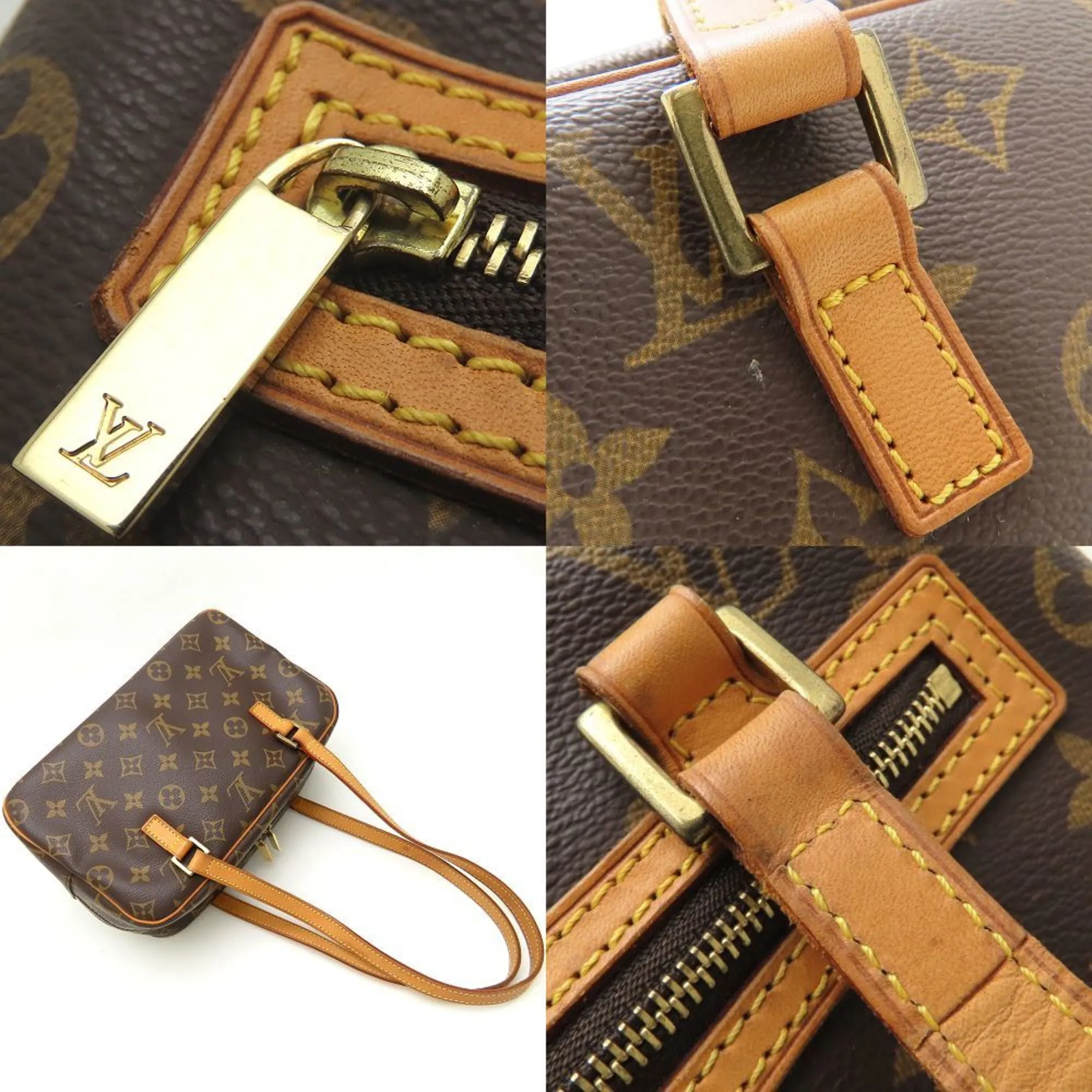 LOUIS VUITTON Brown Monogram Shoulder Bag