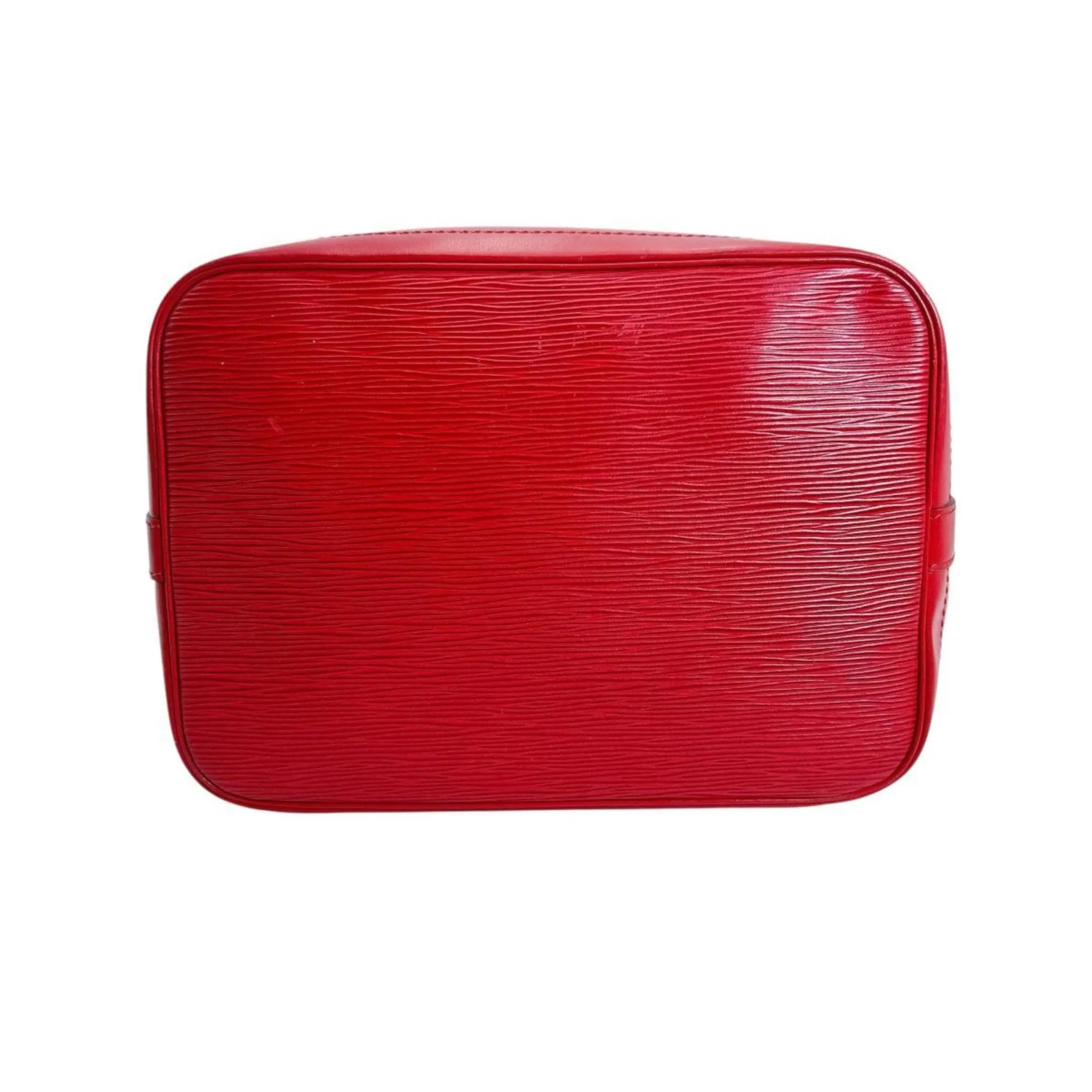 LOUIS VUITTON Black Leather Shoulder Bag