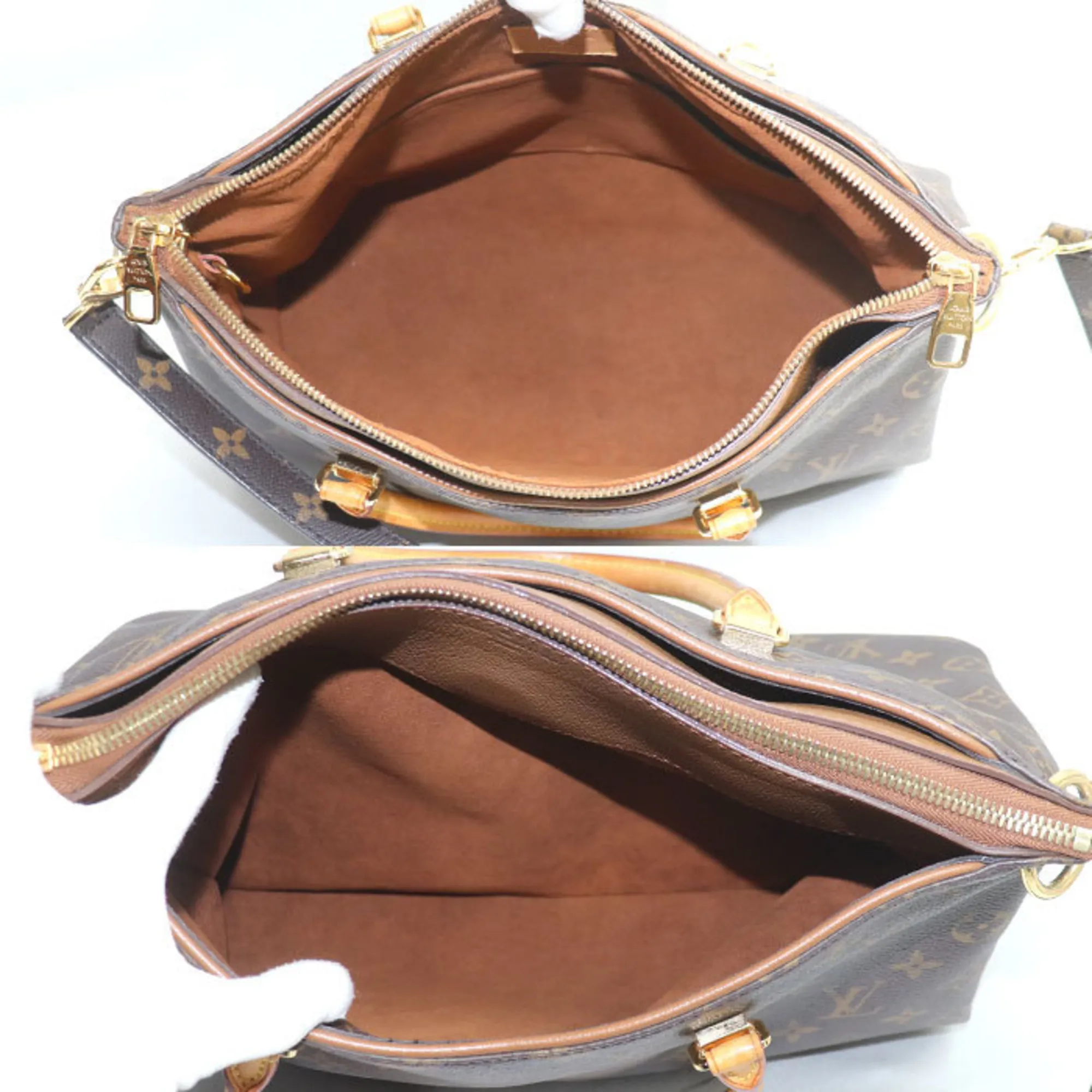 LOUIS VUITTON Brown Monogram Shoulder Bag