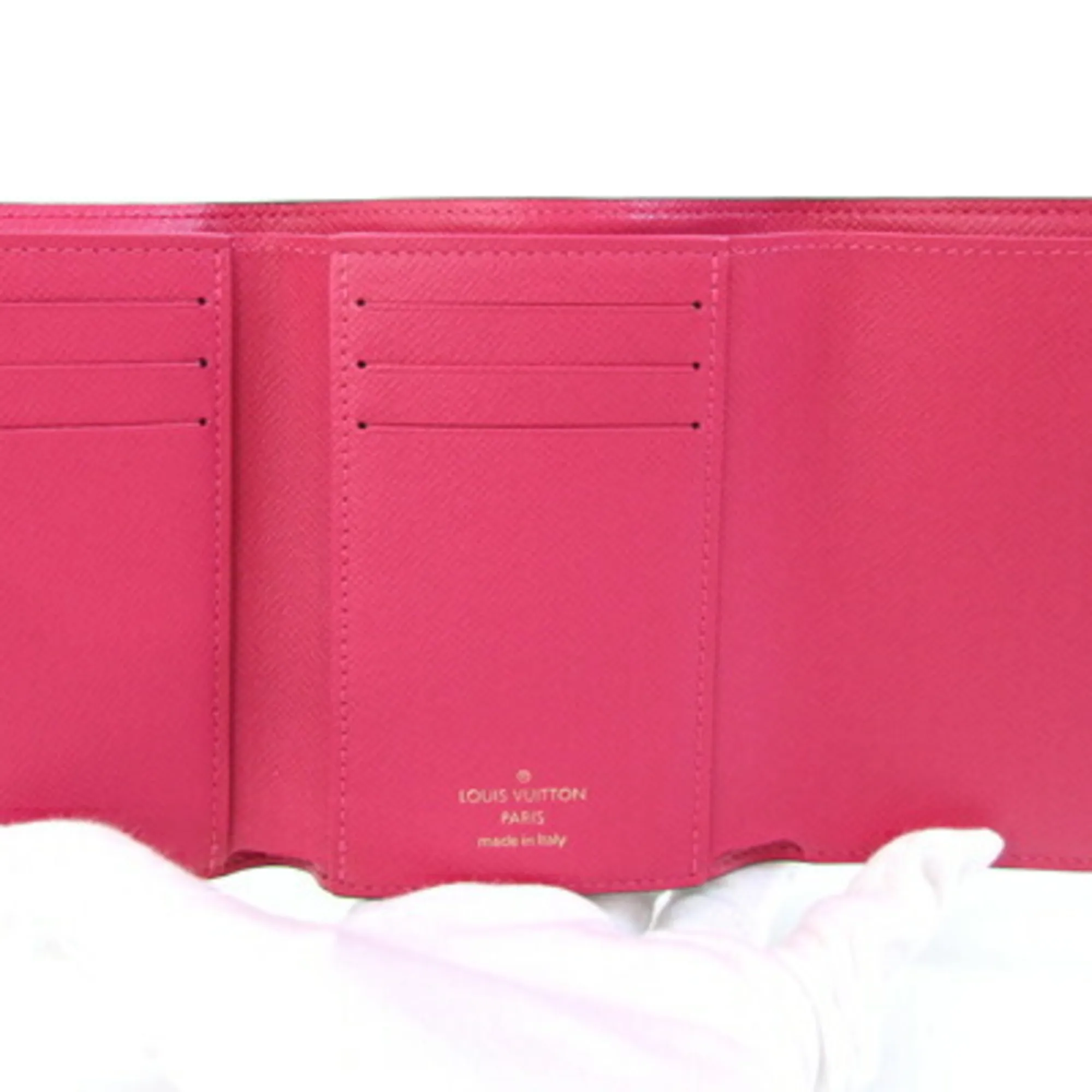 LOUIS VUITTON Pink Monogram Wallet
