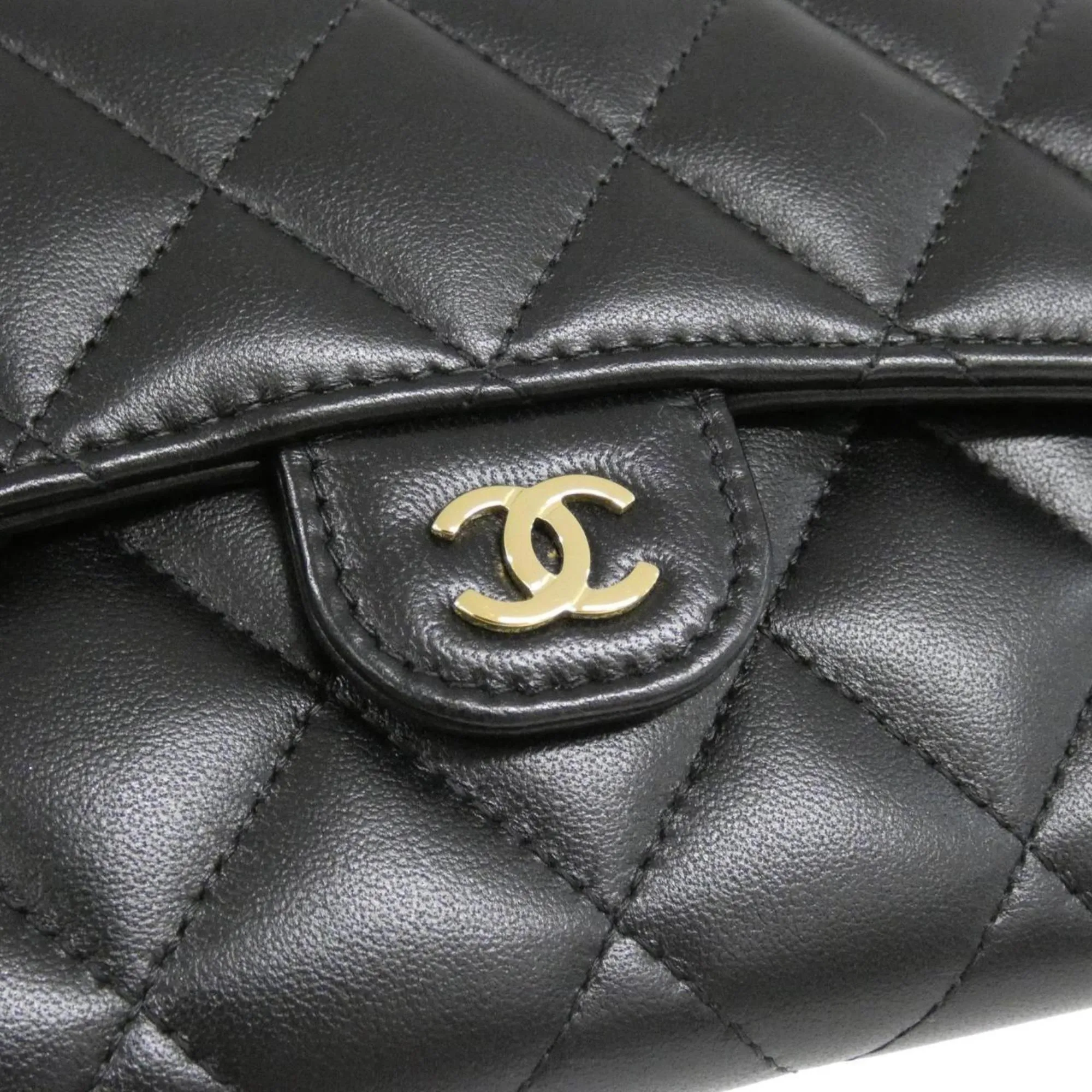 CHANEL Black Wallet