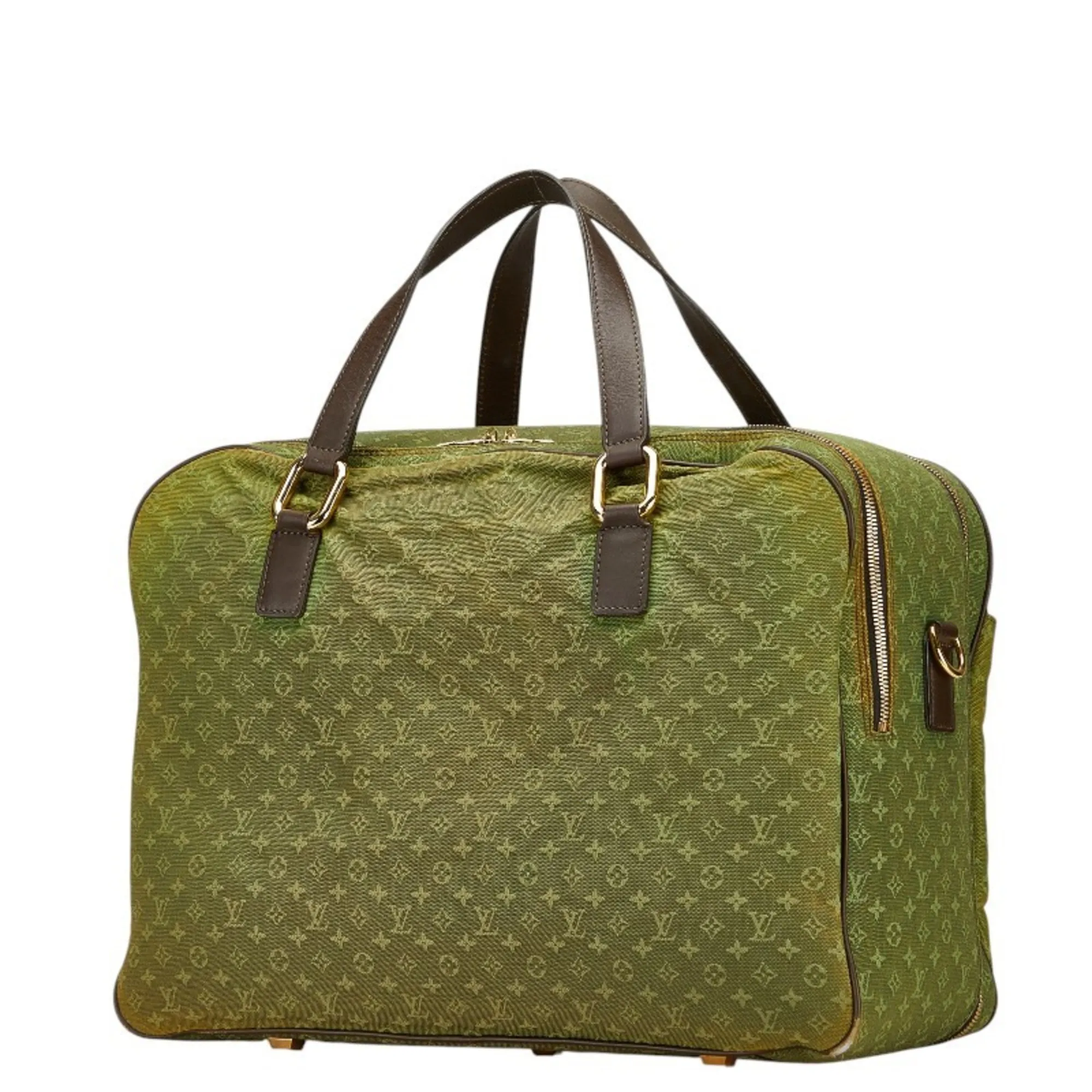 LOUIS VUITTON Brown Monogram Leather Shoulder Bag