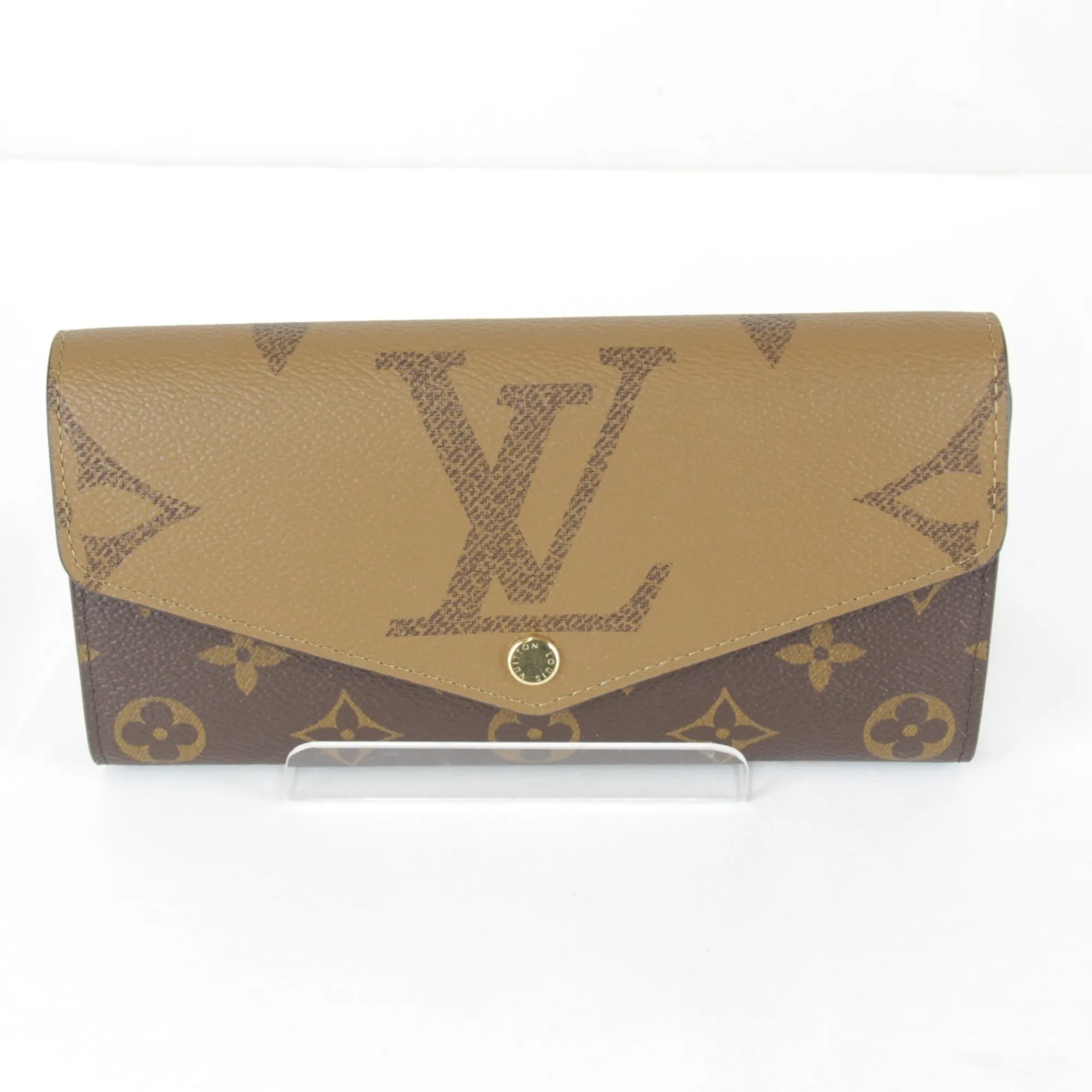LOUIS VUITTON Brown Monogram Wallet